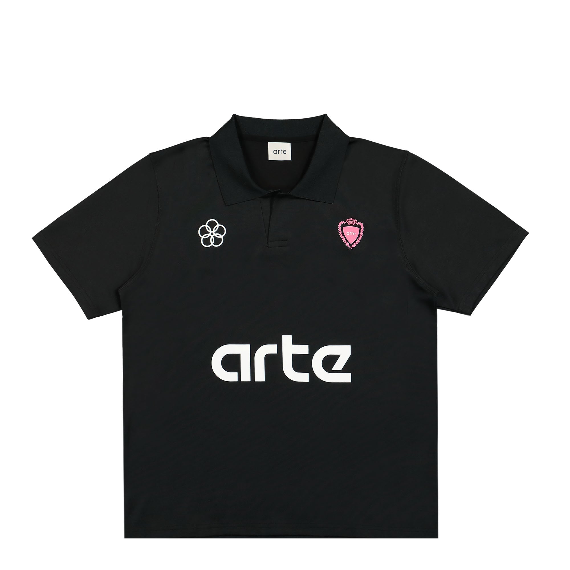 Arte Antwerp Simon Knit Shirt Black Shirts SS24-151T / Black | Overkill