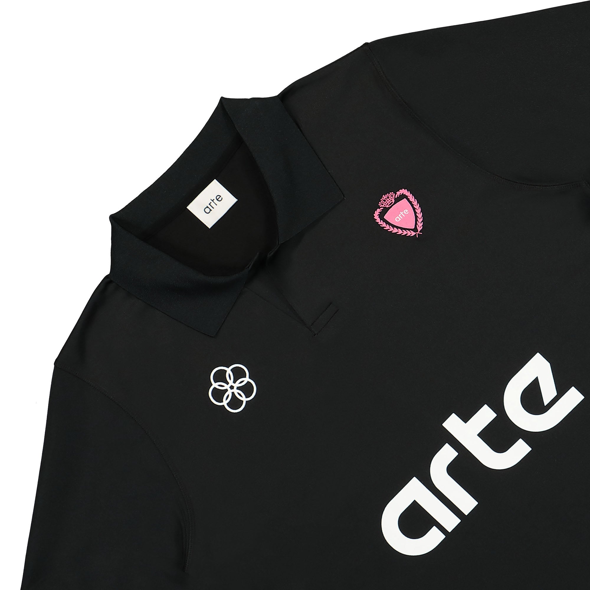 Arte Antwerp Simon Knit Shirt Black Shirts Close-up | Overkill