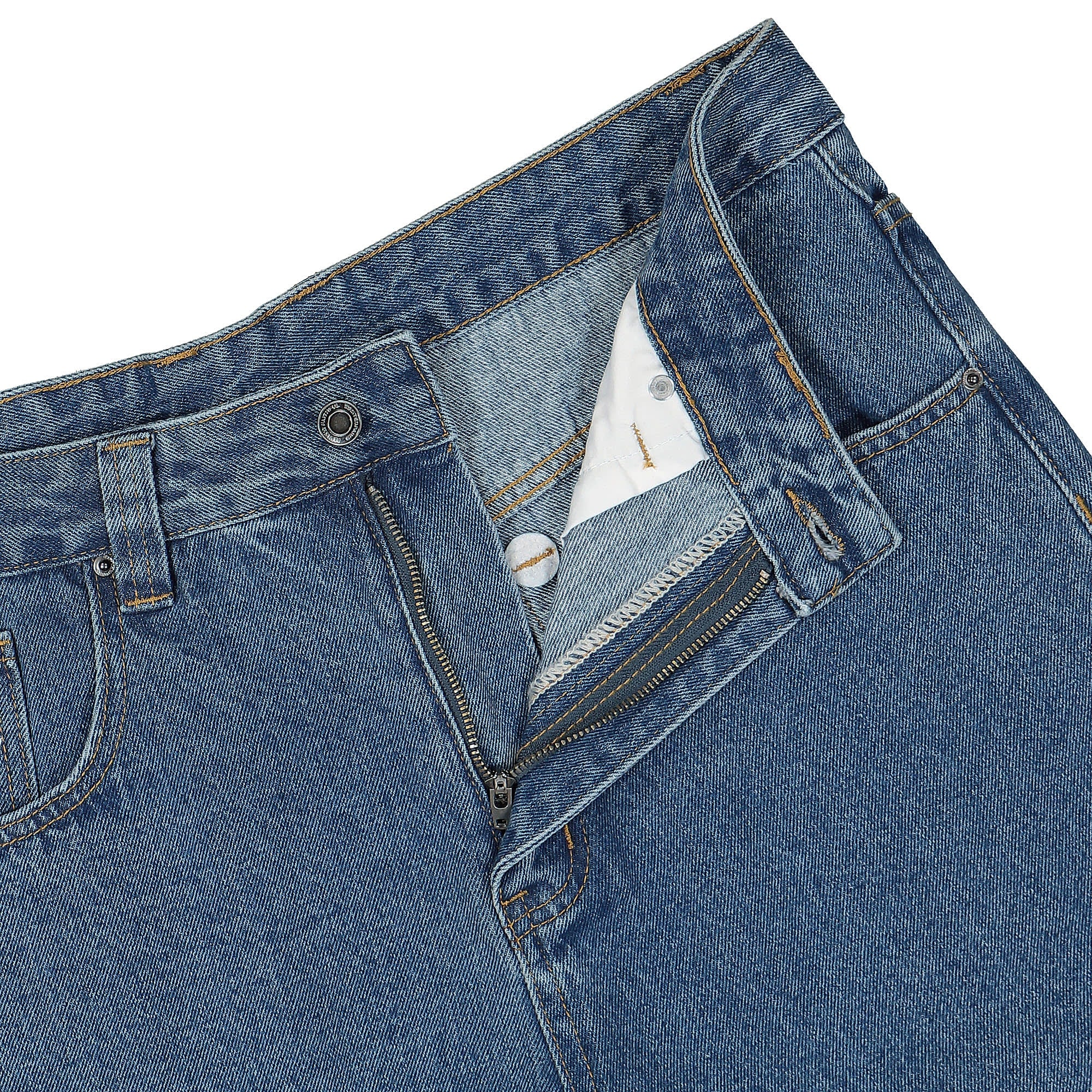 Wasted Paris Casper Feeler Pant Washed Blue Jeans Detailfoto | Overkill