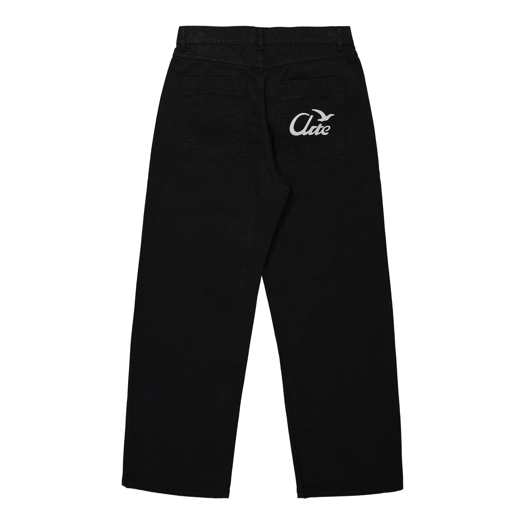 Arte Antwerp Back Bird Pants Black Jeans Close-up | Overkill