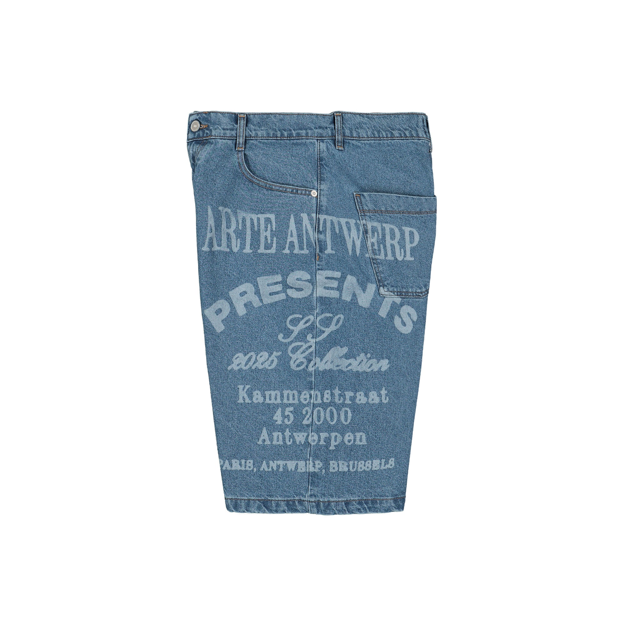 Arte Antwerp Arte Print Shorts Bleach Shorts Close-up | Overkill