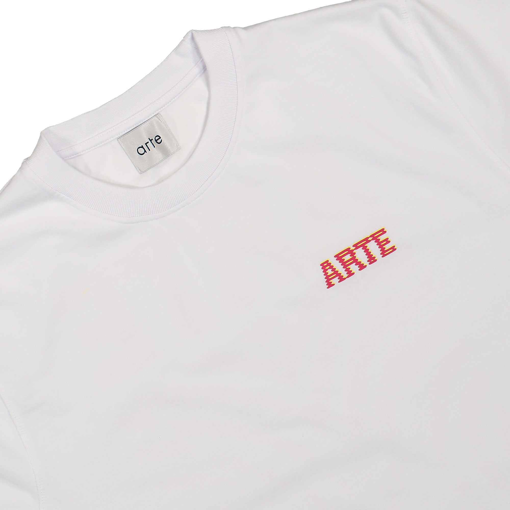 Arte Antwerp Back Print T-Shirt White T-Shirts Material | Overkill