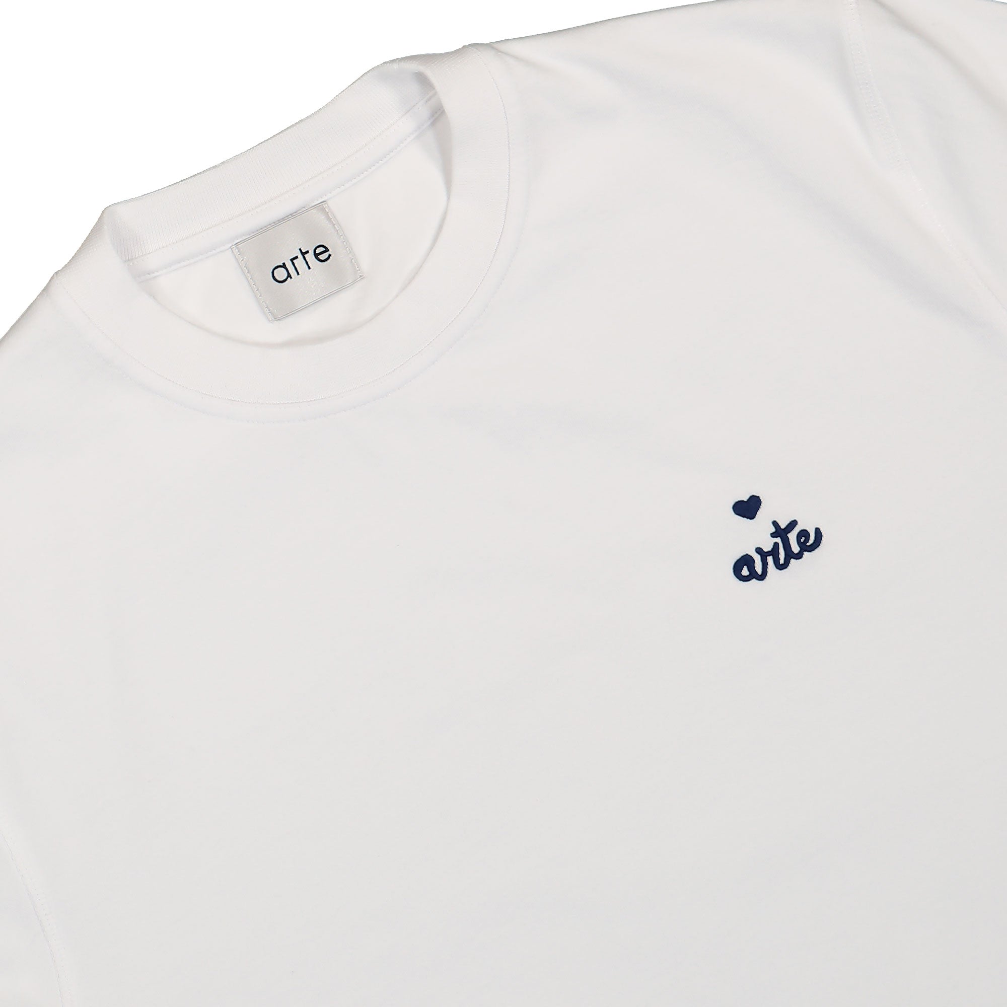Arte Antwerp Heart Logo T-Shirt White T-Shirts Material | Overkill