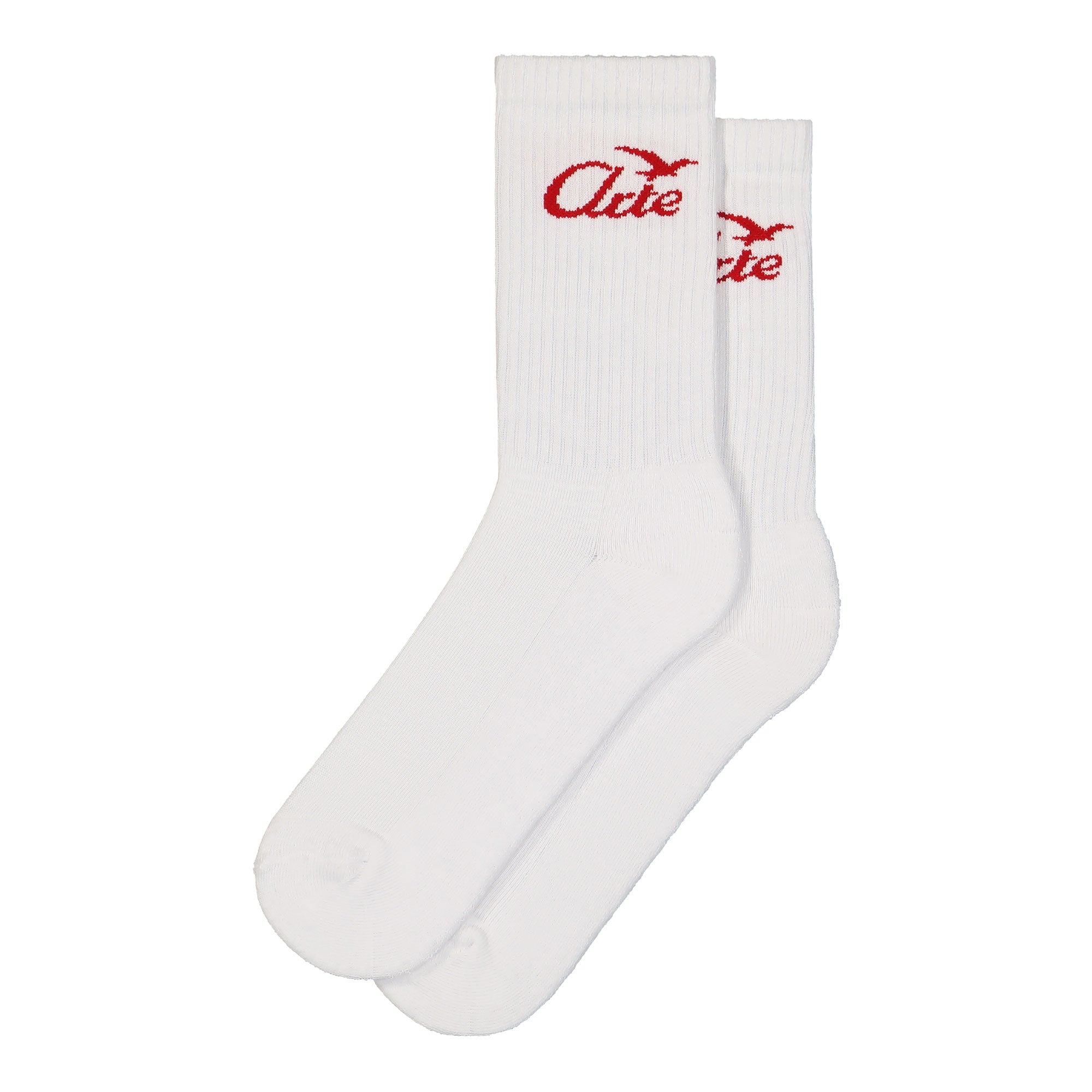 Arte Antwerp Bird Logo Socks White Socks SS25-181M | Overkill