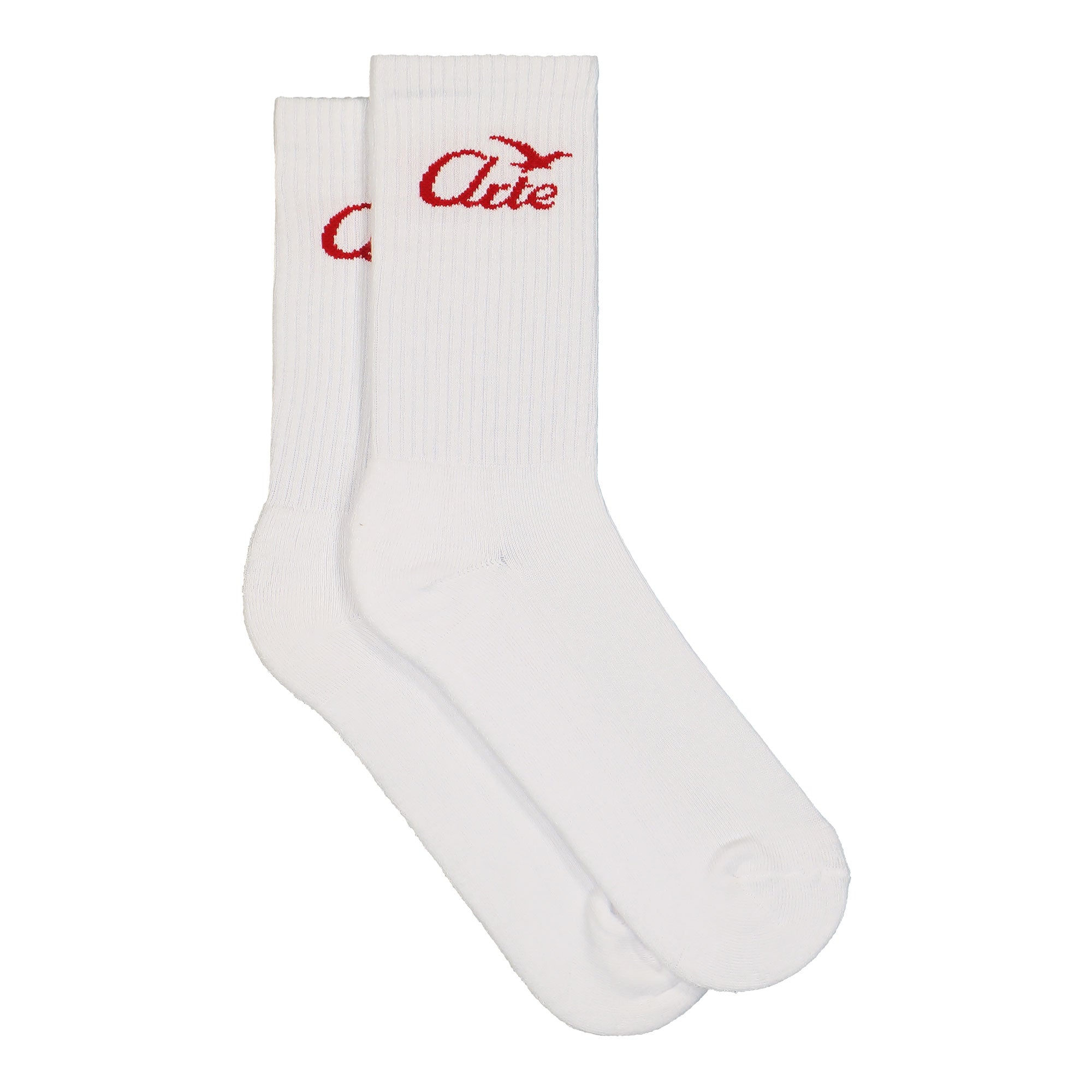 Arte Antwerp Bird Logo Socks White Socks Material | Overkill