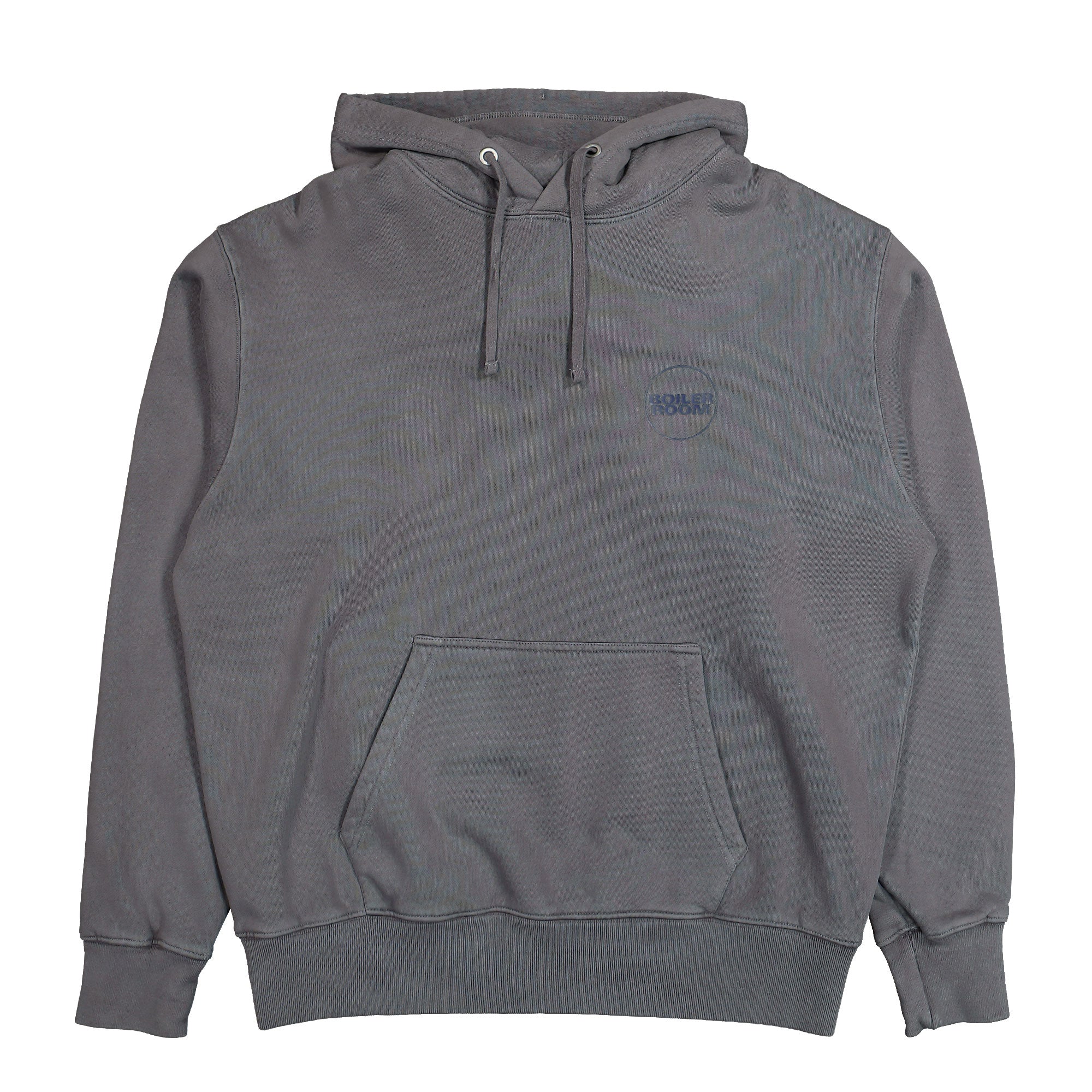 Boiler Room Core Boiler Room Hoody Garment Dye Slate Hoodies SS25HD04SLT | Overkill