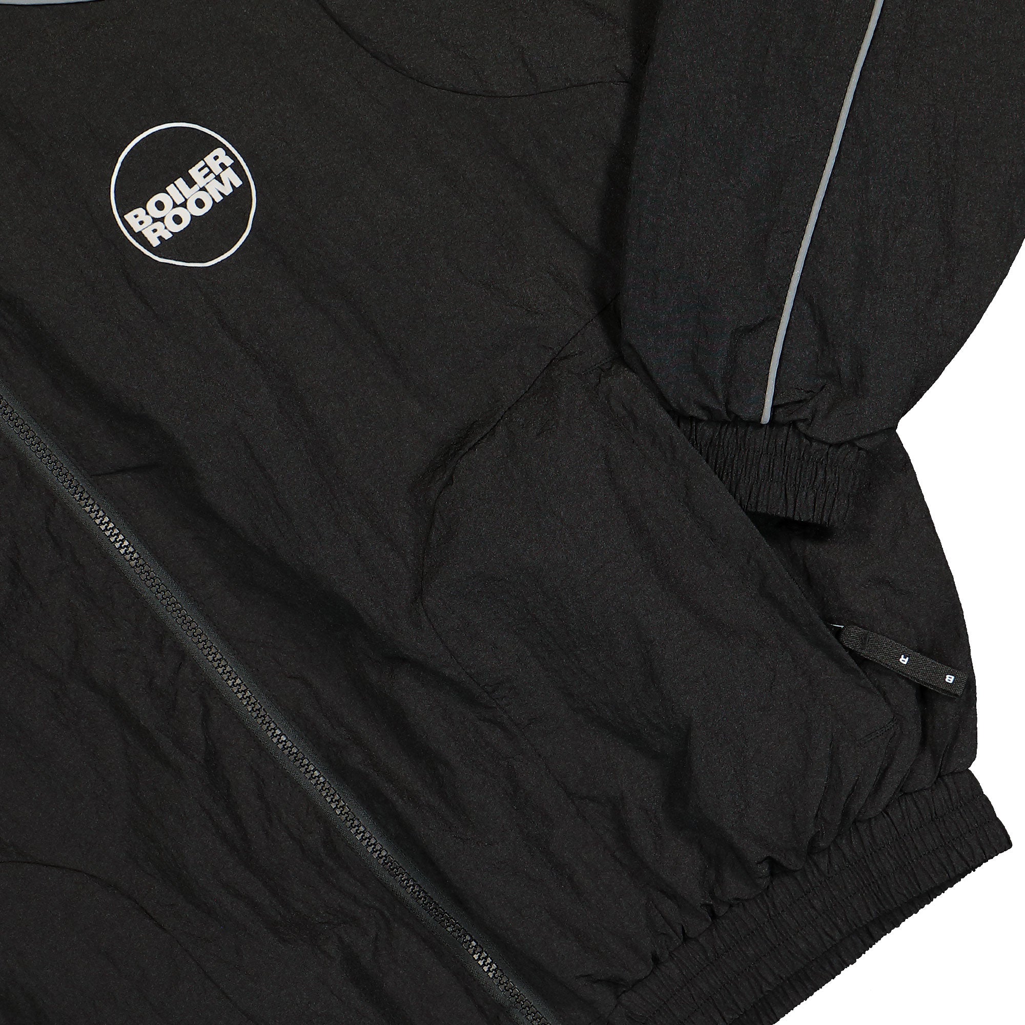 Boiler Room Shell Track Top Black Track Jackets Detail view 2 | Overkill