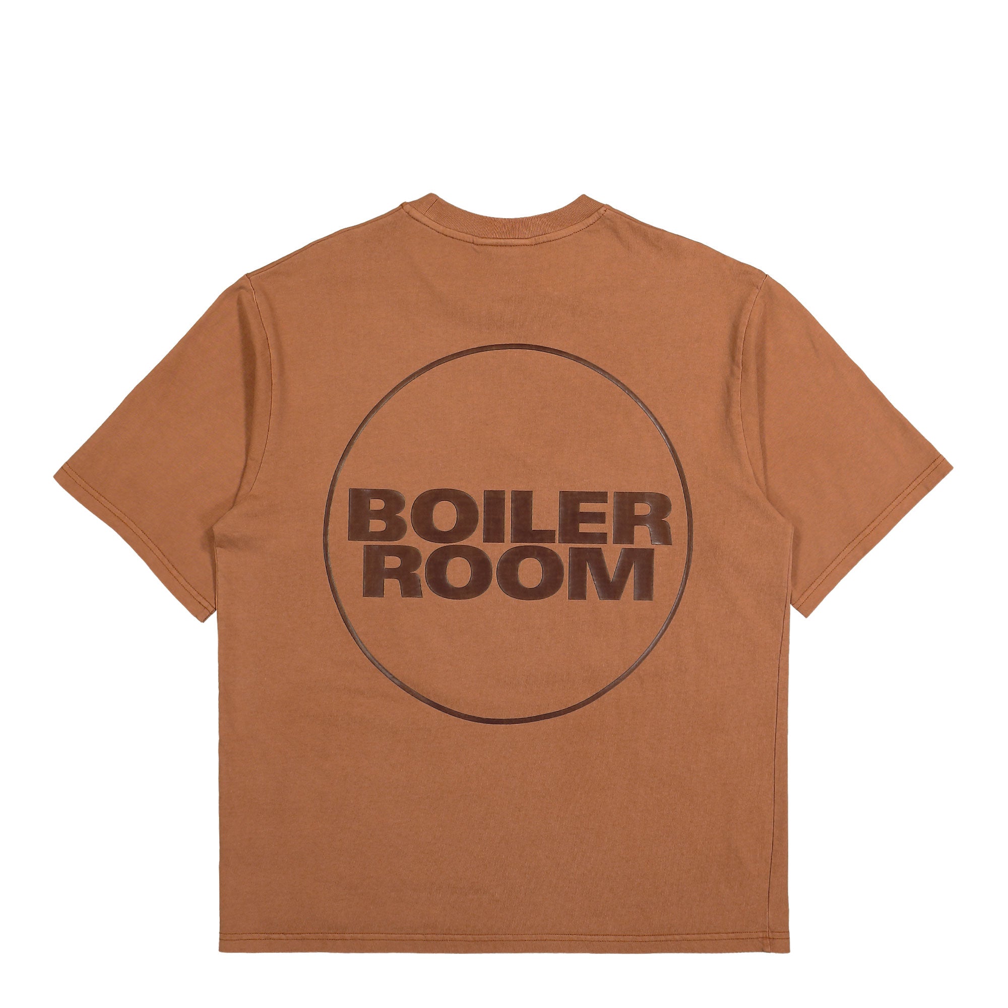 Boiler Room Core Boiler Room Tee Caramel T-Shirts Close-up | Overkill