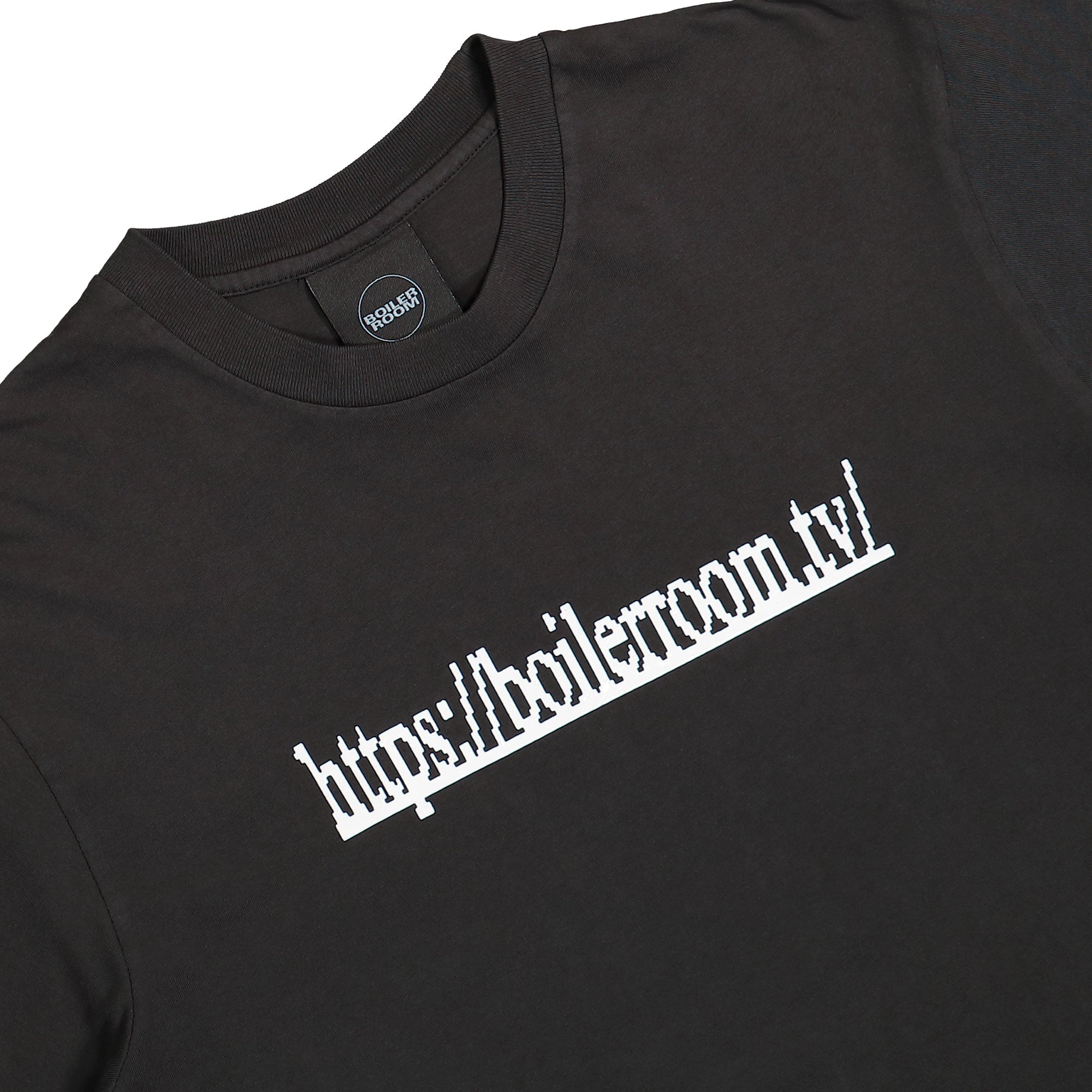 Boiler Room Boiler Room TV Logo Tee Black T-Shirts Close-up | Overkill