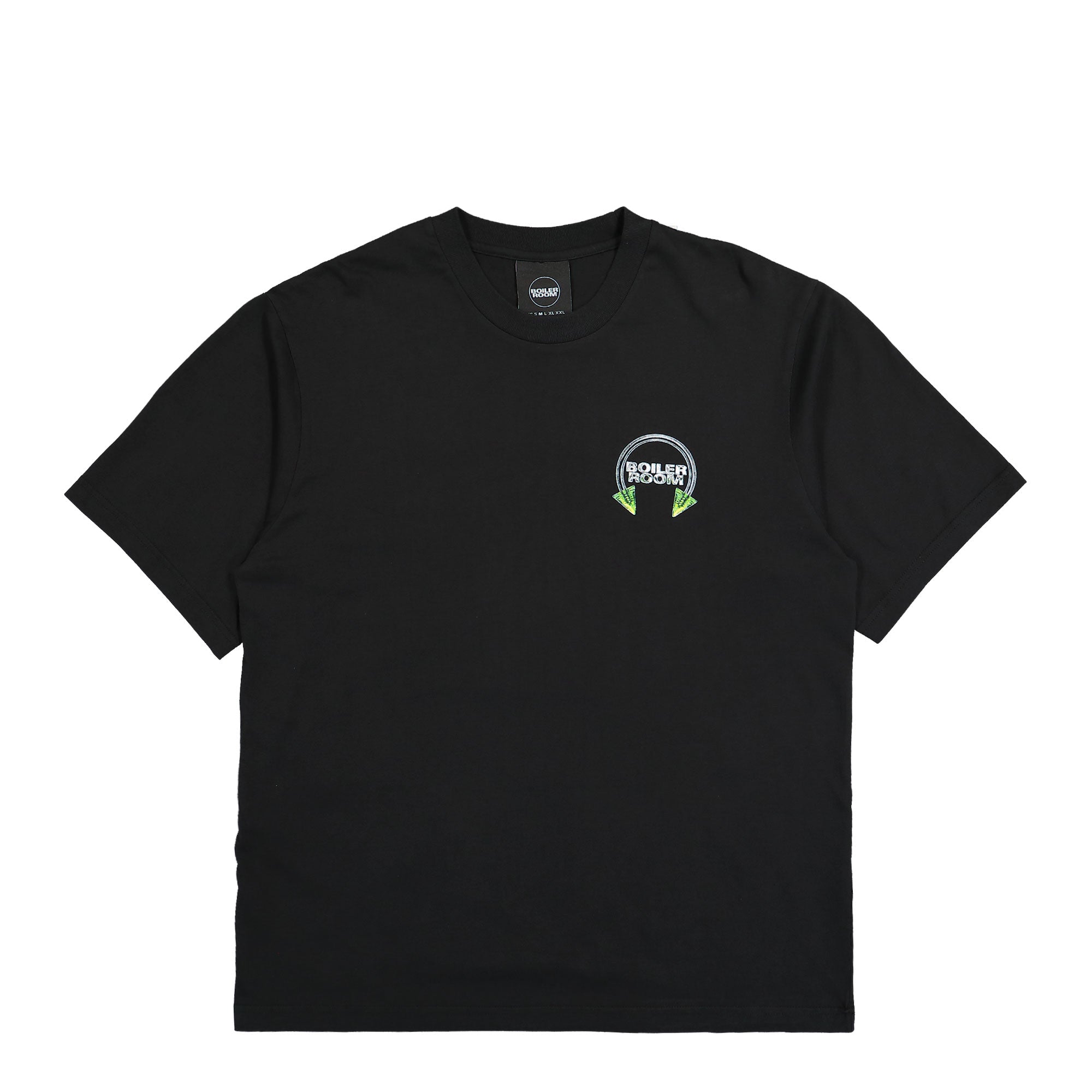 Boiler Room Piercing Tee Black T-Shirts SS25SS12BLK | Overkill