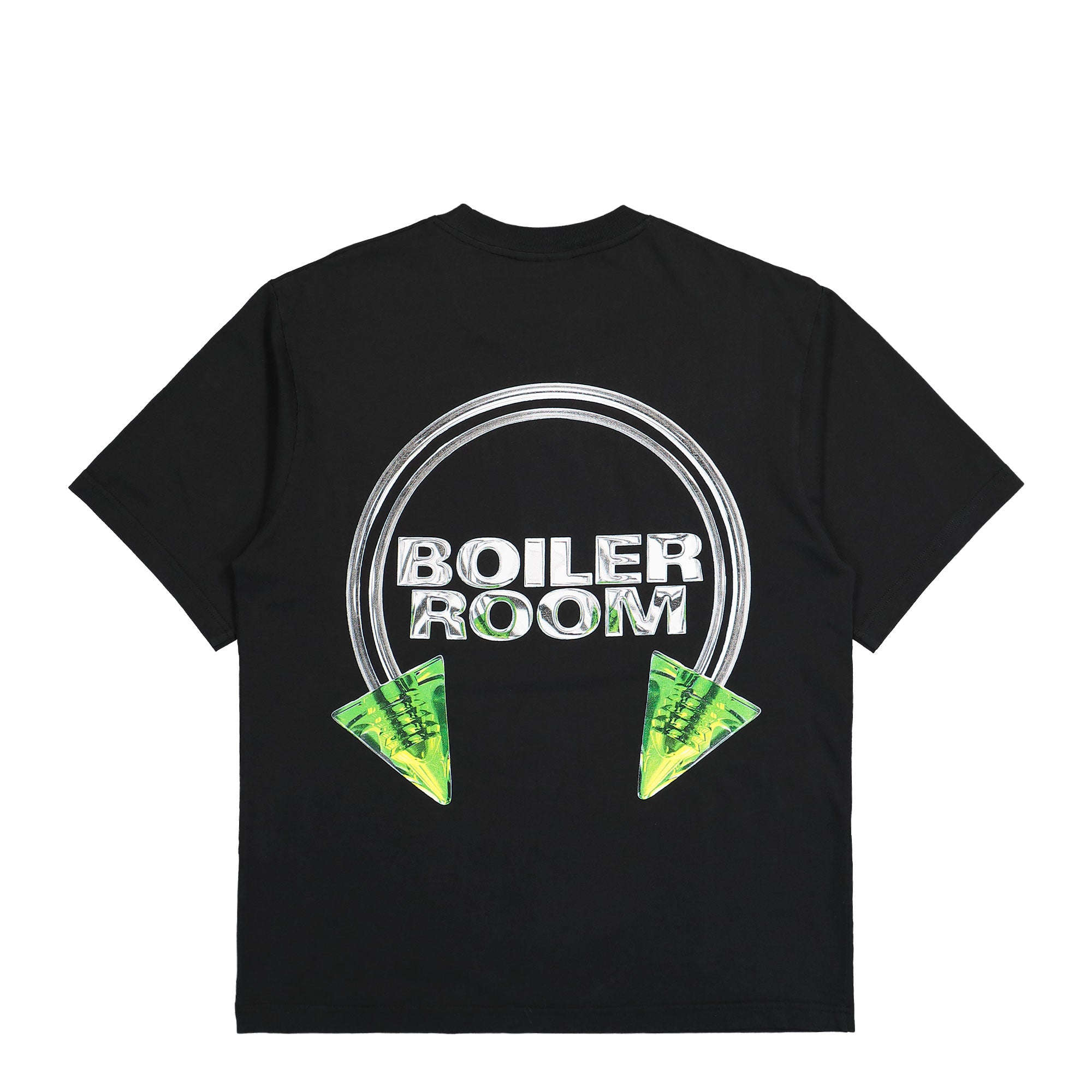 Boiler Room Piercing Tee Black T-Shirts Close-up | Overkill