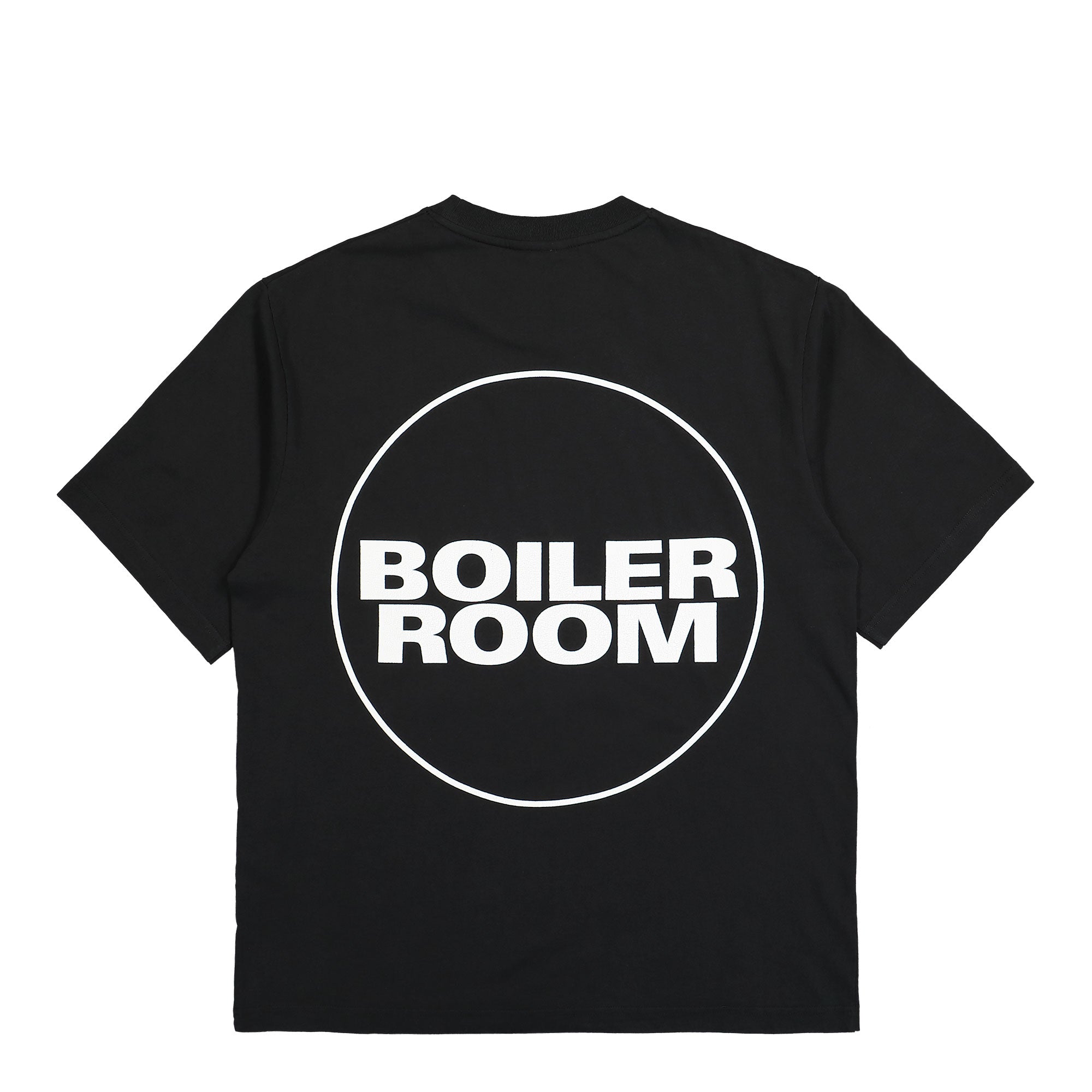 Boiler Room Cracked Logo Tee Black T-Shirts Close-up | Overkill