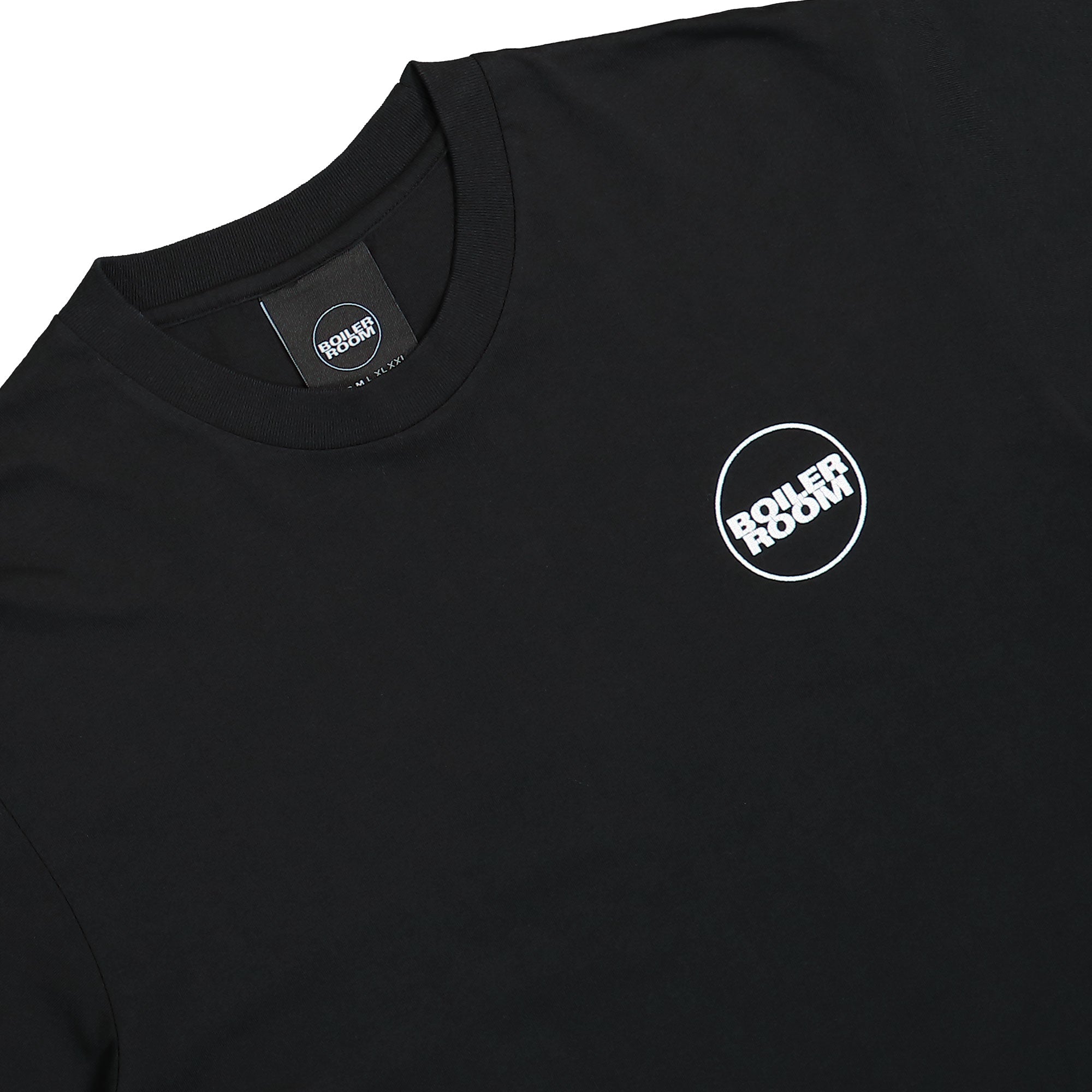 Boiler Room Cracked Logo Tee Black T-Shirts Material | Overkill
