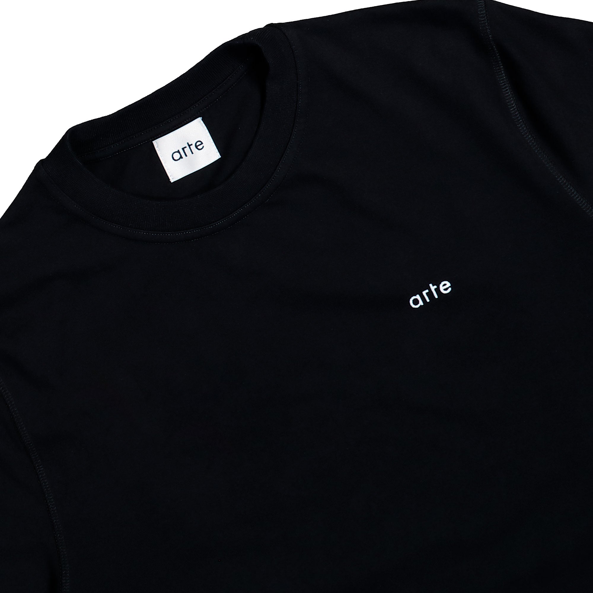 Arte Antwerp Back Poster T-Shirt Black T-Shirts SS26-099T / Black Detailfoto | Overkill