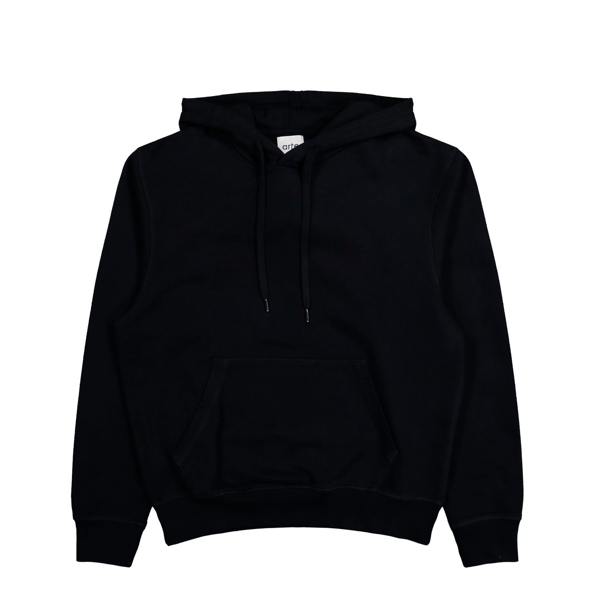 Arte Antwerp Back Abstract Hoodie Black Hoodies SS26-134H / Black | Overkill