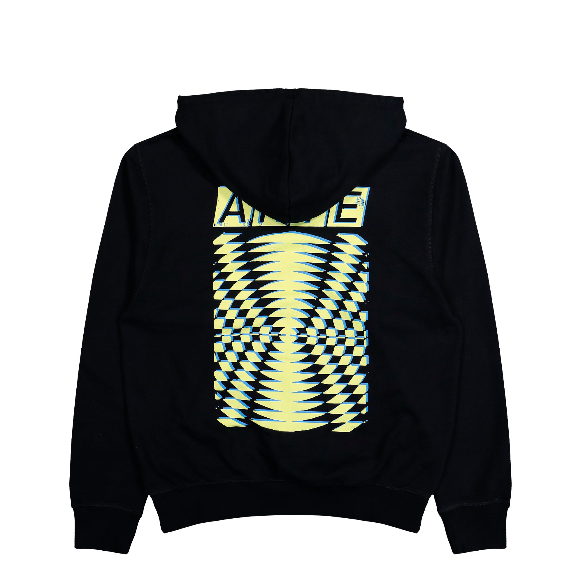 Arte Antwerp Back Abstract Hoodie Black Hoodies SS26-134H / Black Close-up | Overkill