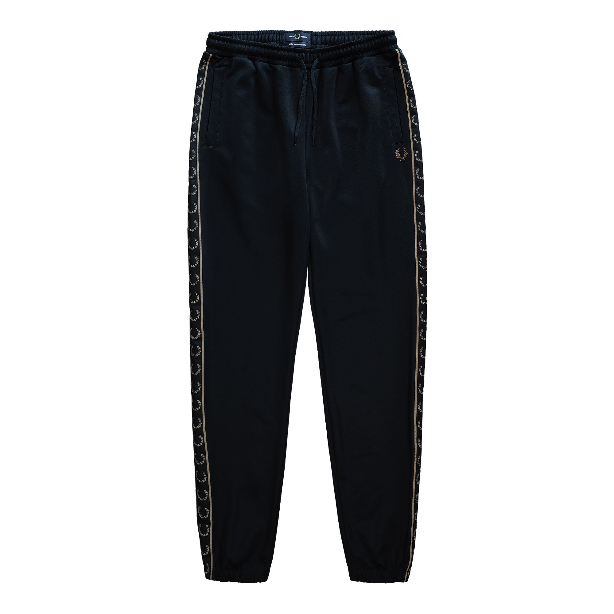 Fred Perry Contrast Tape Track Pant Black / Shadedston Sweat & Track Pants T5507-Q27 | Overkill