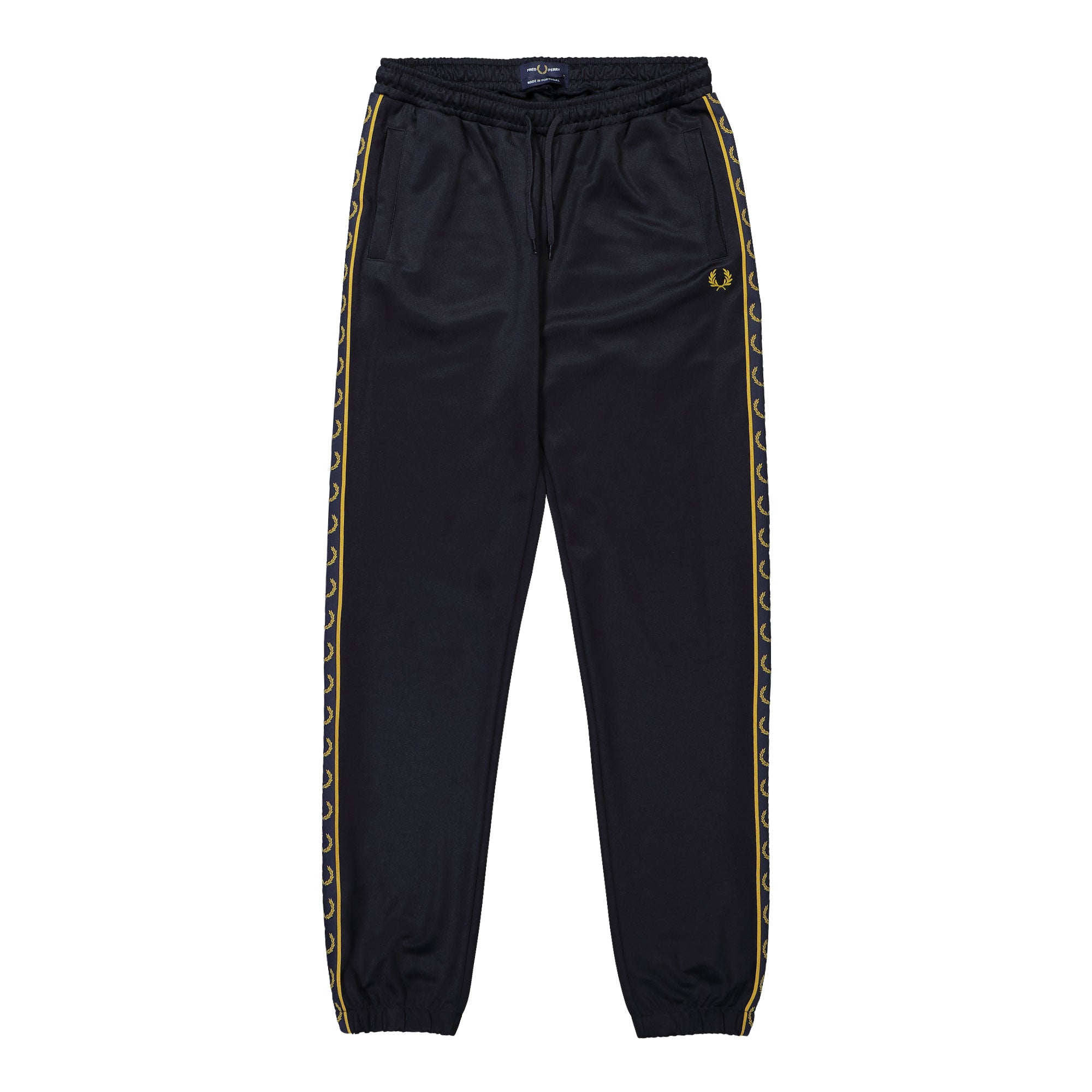 Fred Perry Contrast Tape-Track Pant Navy / Honeycomb Sweat & Track Pants T5507-W75 | Overkill