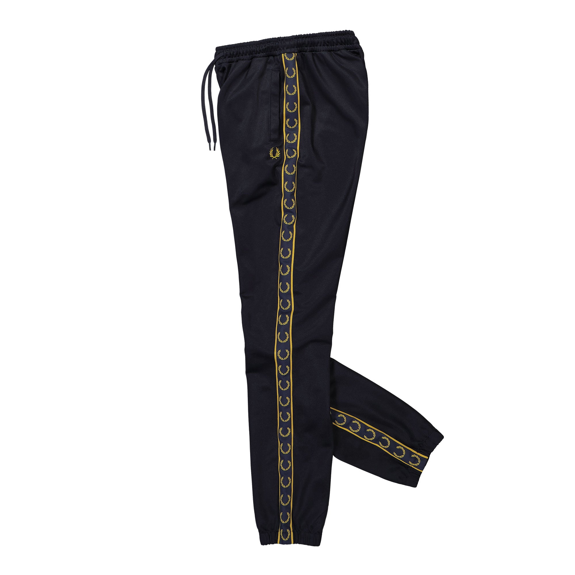 Fred Perry Contrast Tape-Track Pant Navy / Honeycomb Sweat & Track Pants Detail view 2 | Overkill