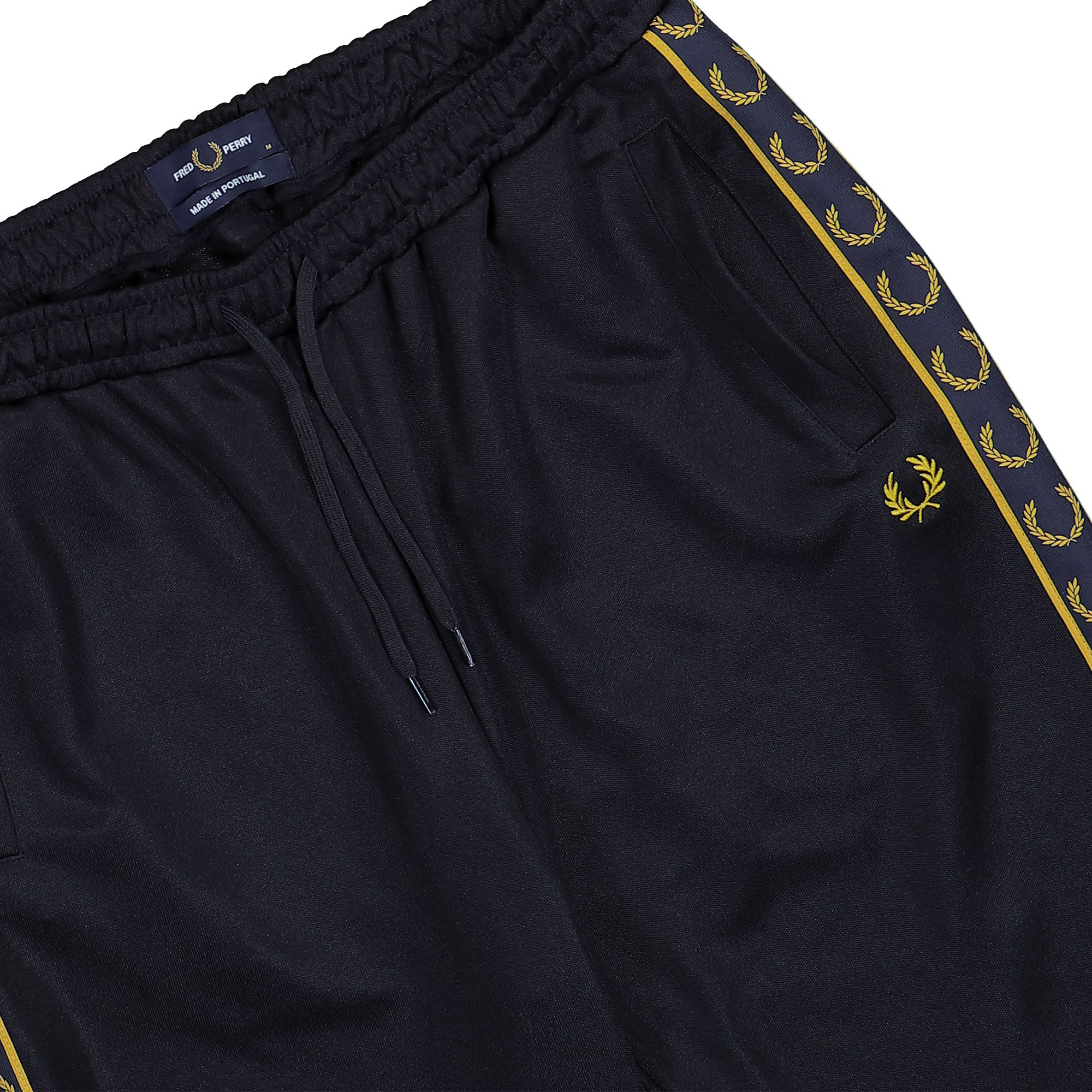 Fred Perry Contrast Tape-Track Pant Navy / Honeycomb Sweat & Track Pants Detail view 3 | Overkill