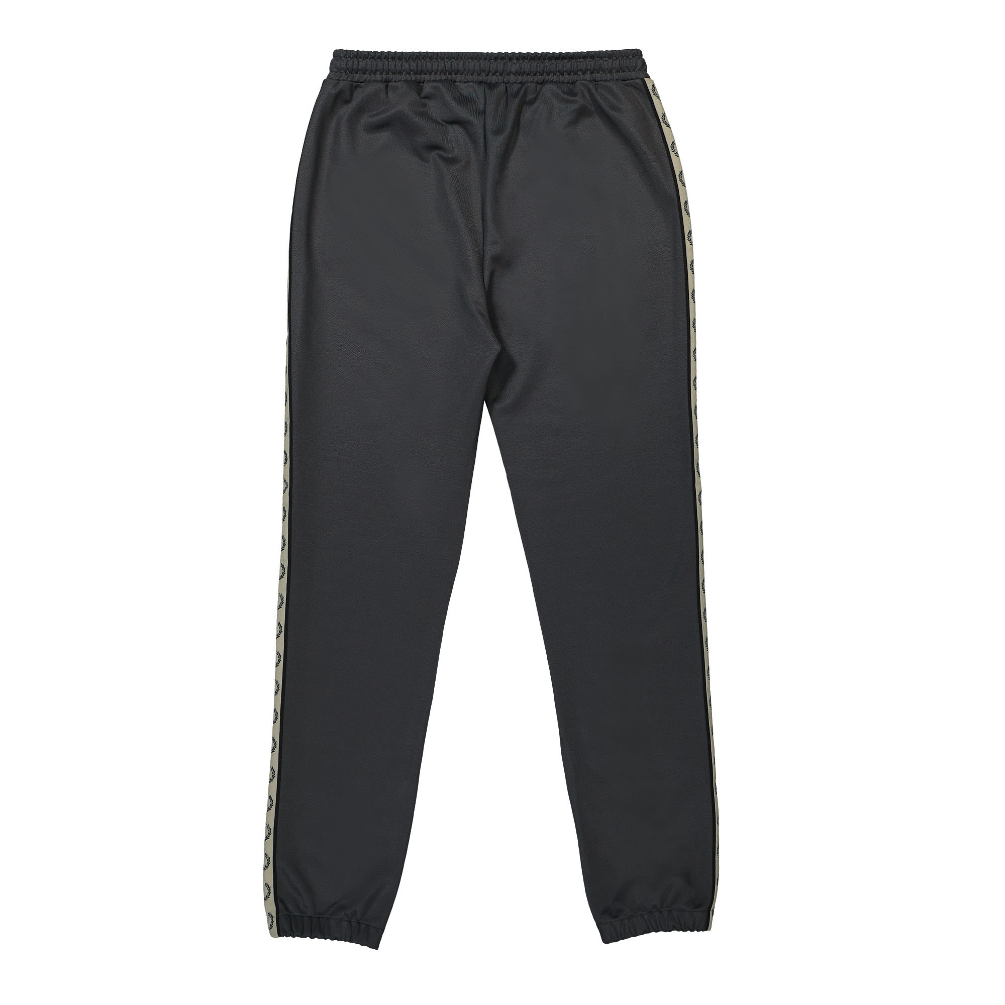 Fred Perry Contrast Tape Track Pant Anchor Grey / Black Sweat & Track Pants Material | Overkill