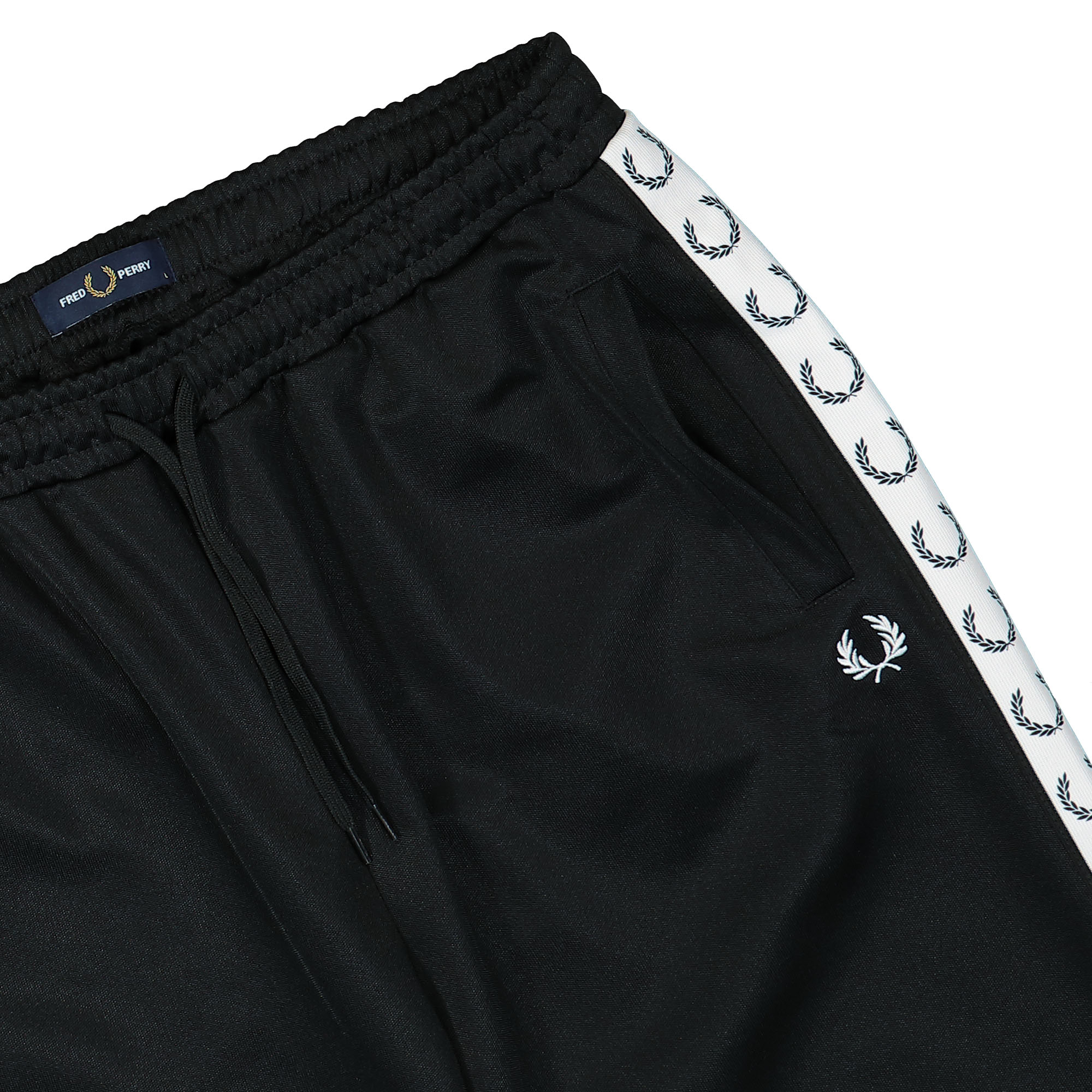 Fred Perry Taped Track Pant Black Sweat & Track Pants Detailfoto | Overkill