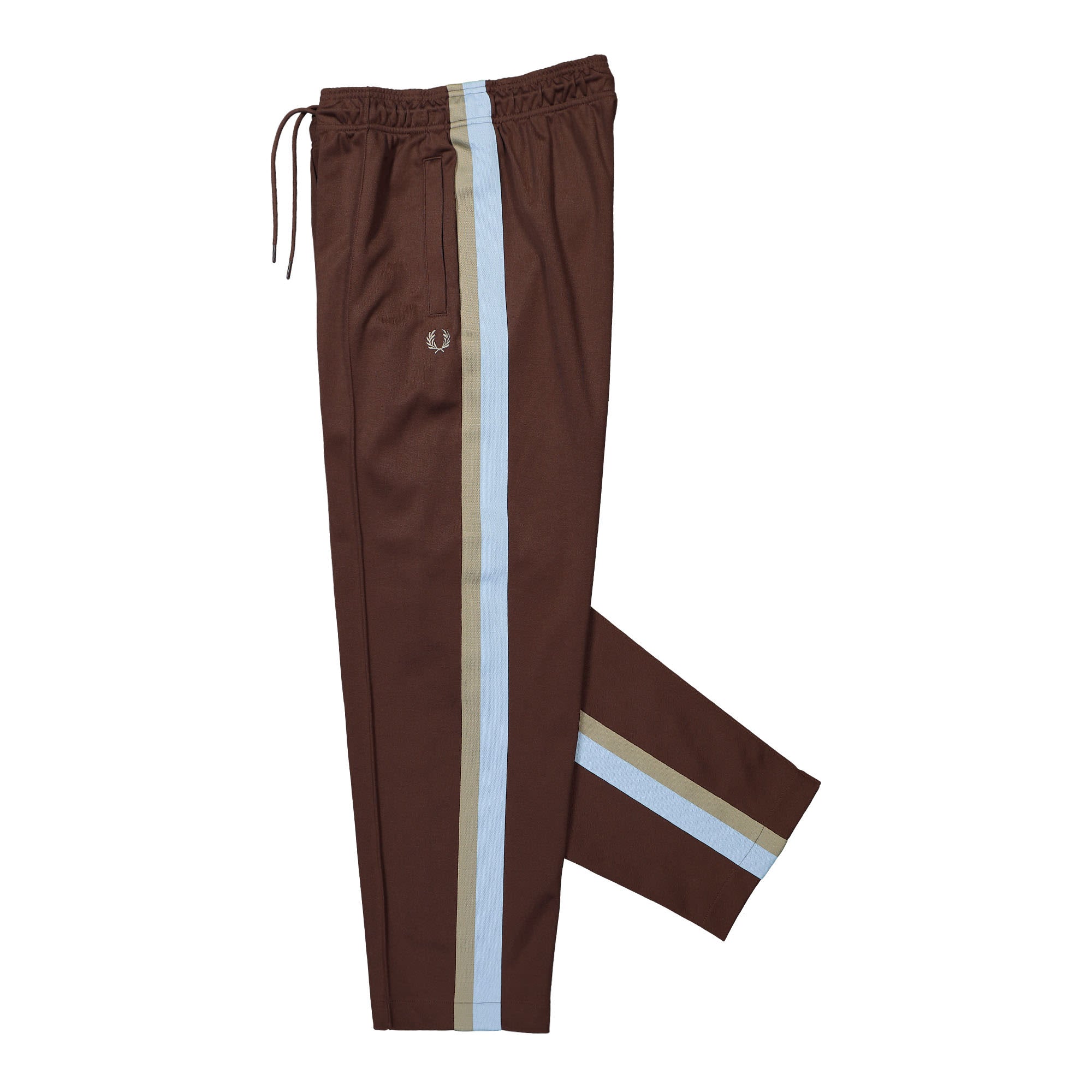 Fred Perry Tape Detail Track Pant Carrington Brick Sweat & Track Pants Close-up | Overkill
