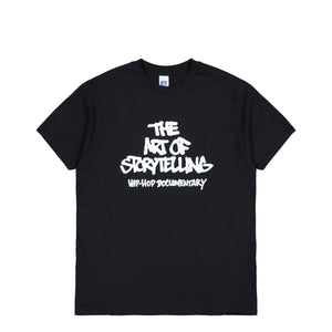 The Art Of Storytelling Taos Logo T-Shirt Black T-Shirts TAOS-T1-BLK | Overkill