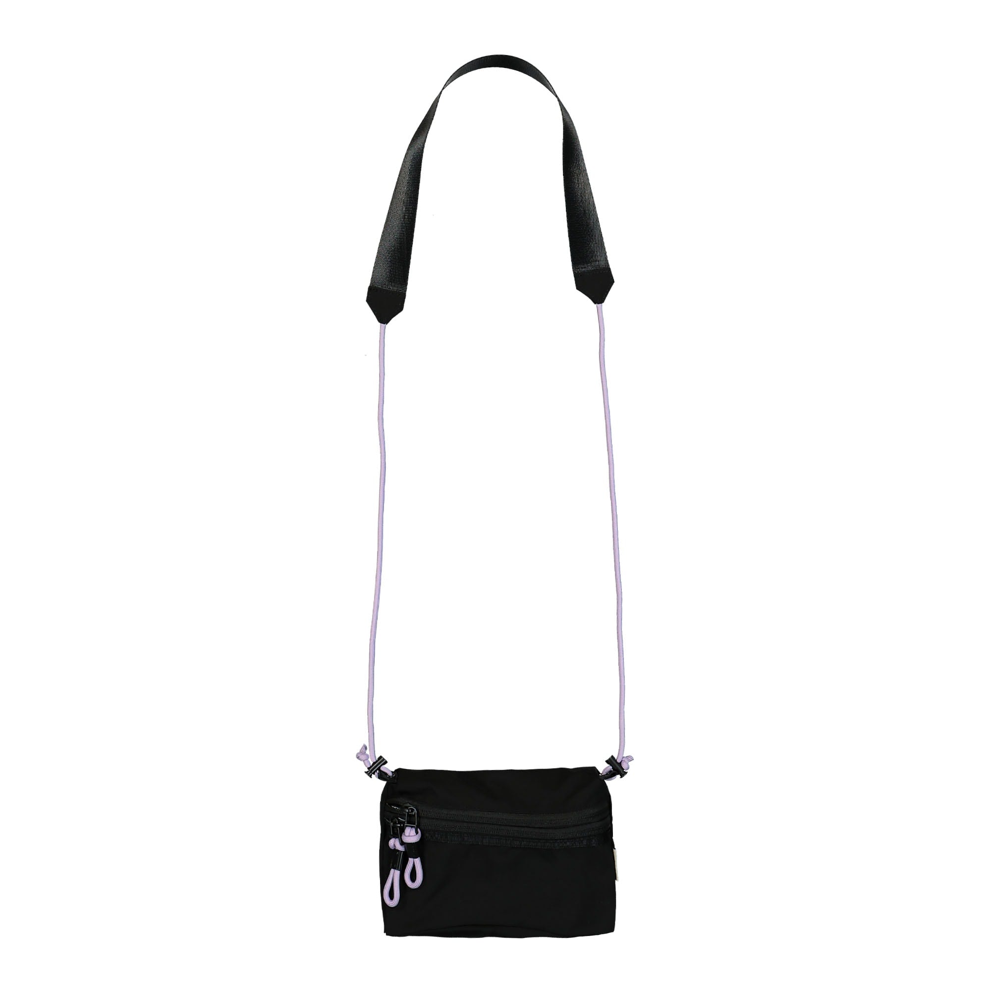 Taikan Sacoche Small Black Ripstop Shoulder & Cross Body Bags Close-up | Overkill