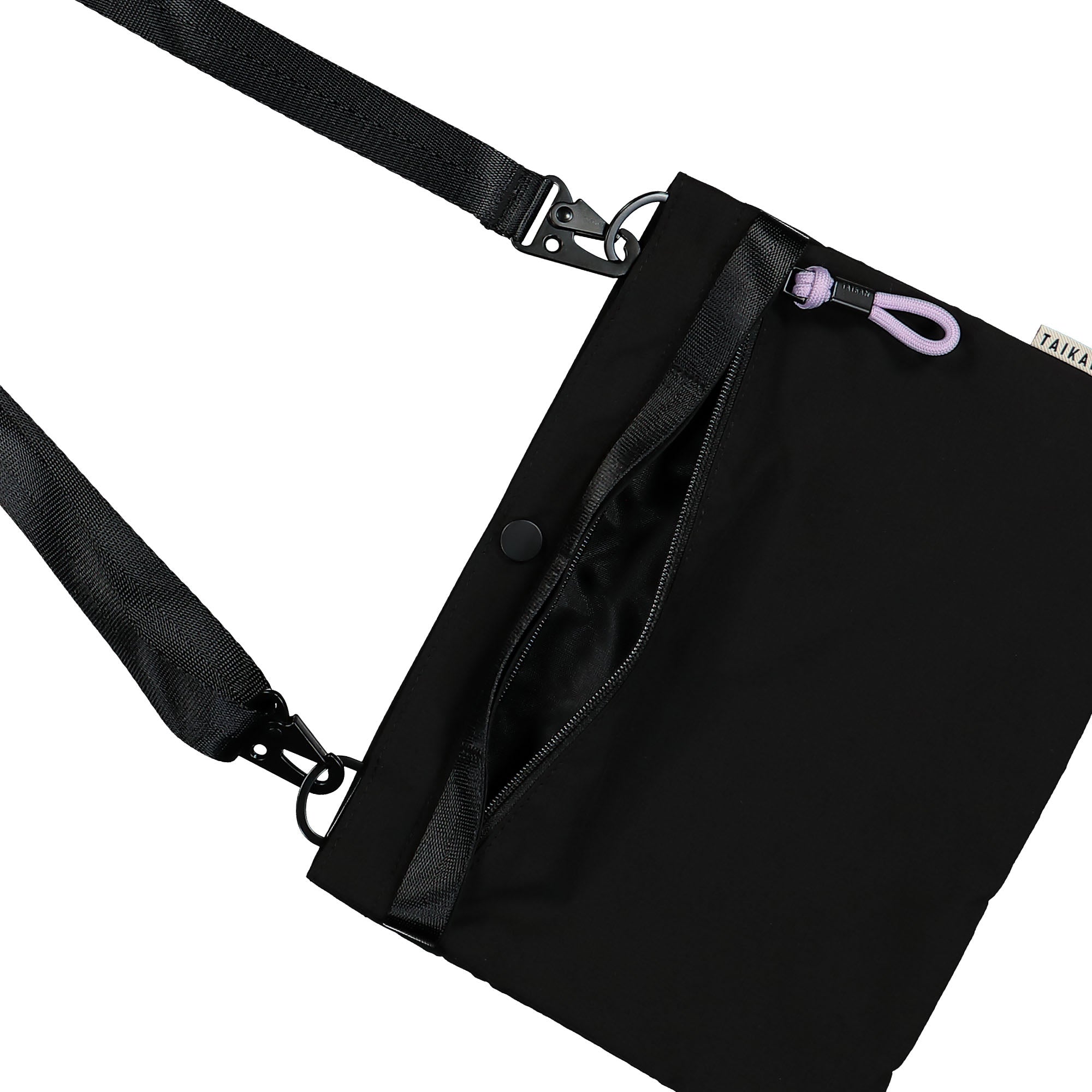 Taikan Sukhoi Black Ripstop Shoulder & Cross Body Bags Detailfoto | Overkill
