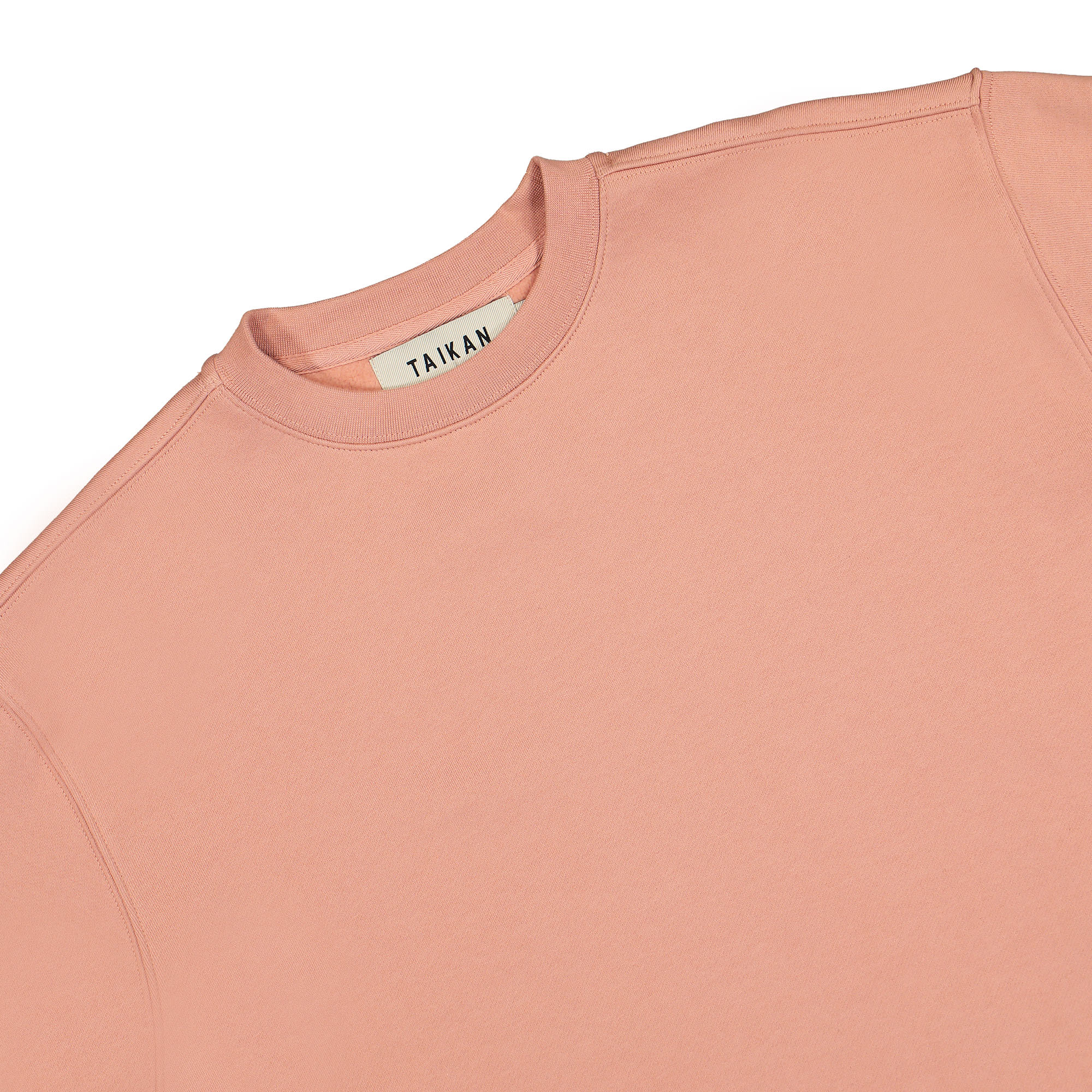 Taikan Custom Crew Sweater Salmon Sweatshirts Close-up | Overkill