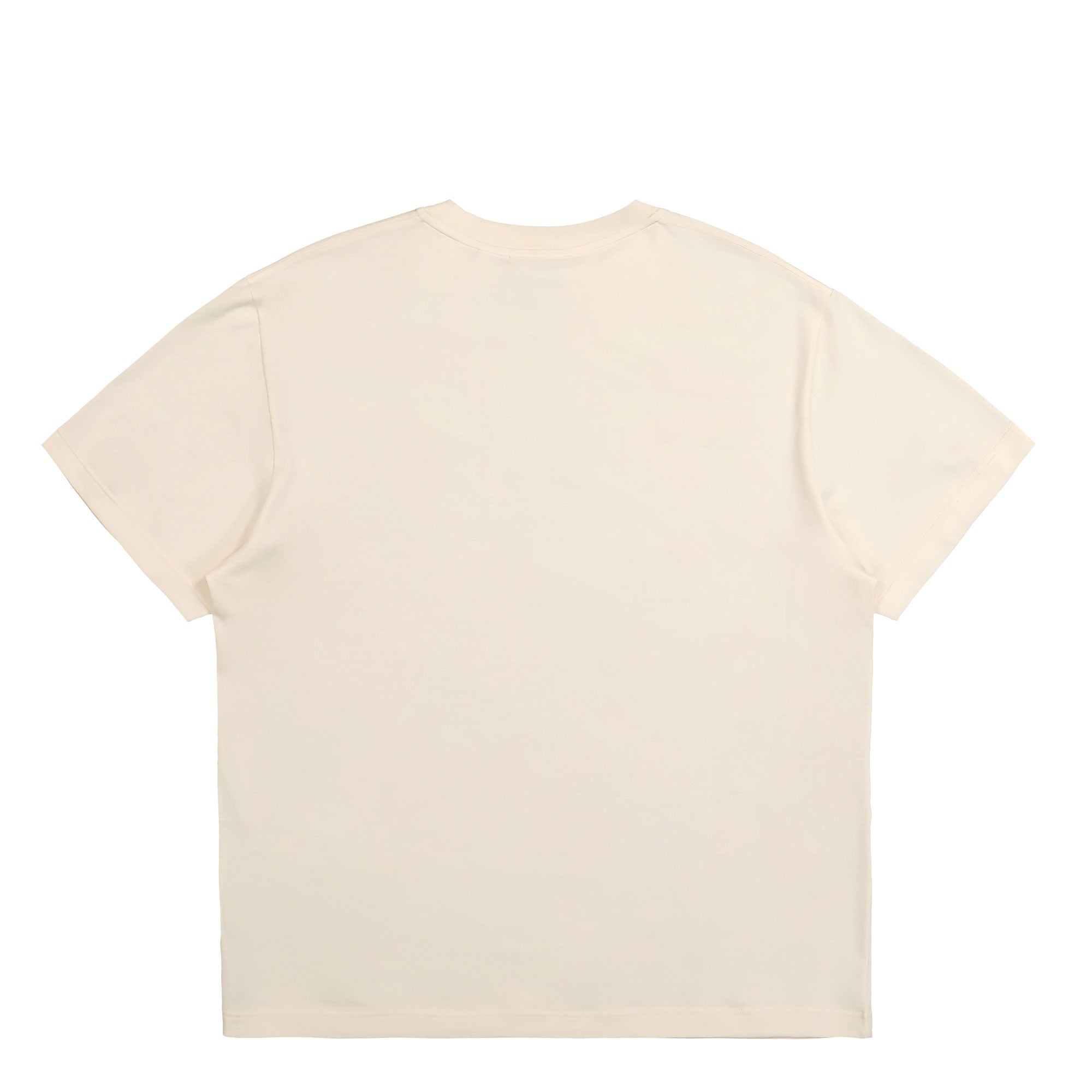 Lacoste French Made Embroidered Badge T-Shirt Beige T-Shirts Material | Overkill