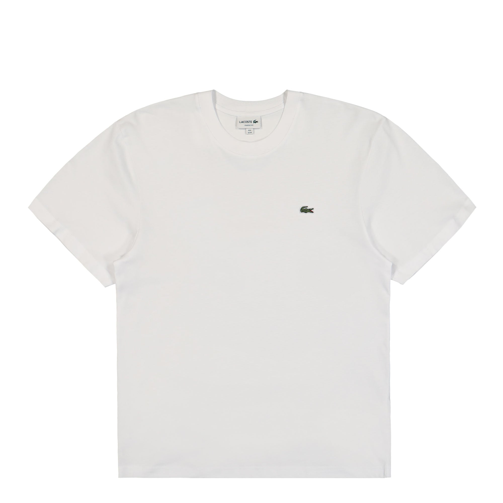Lacoste Jersey T-Shirt White T-Shirts TH7318-00 001 | Overkill