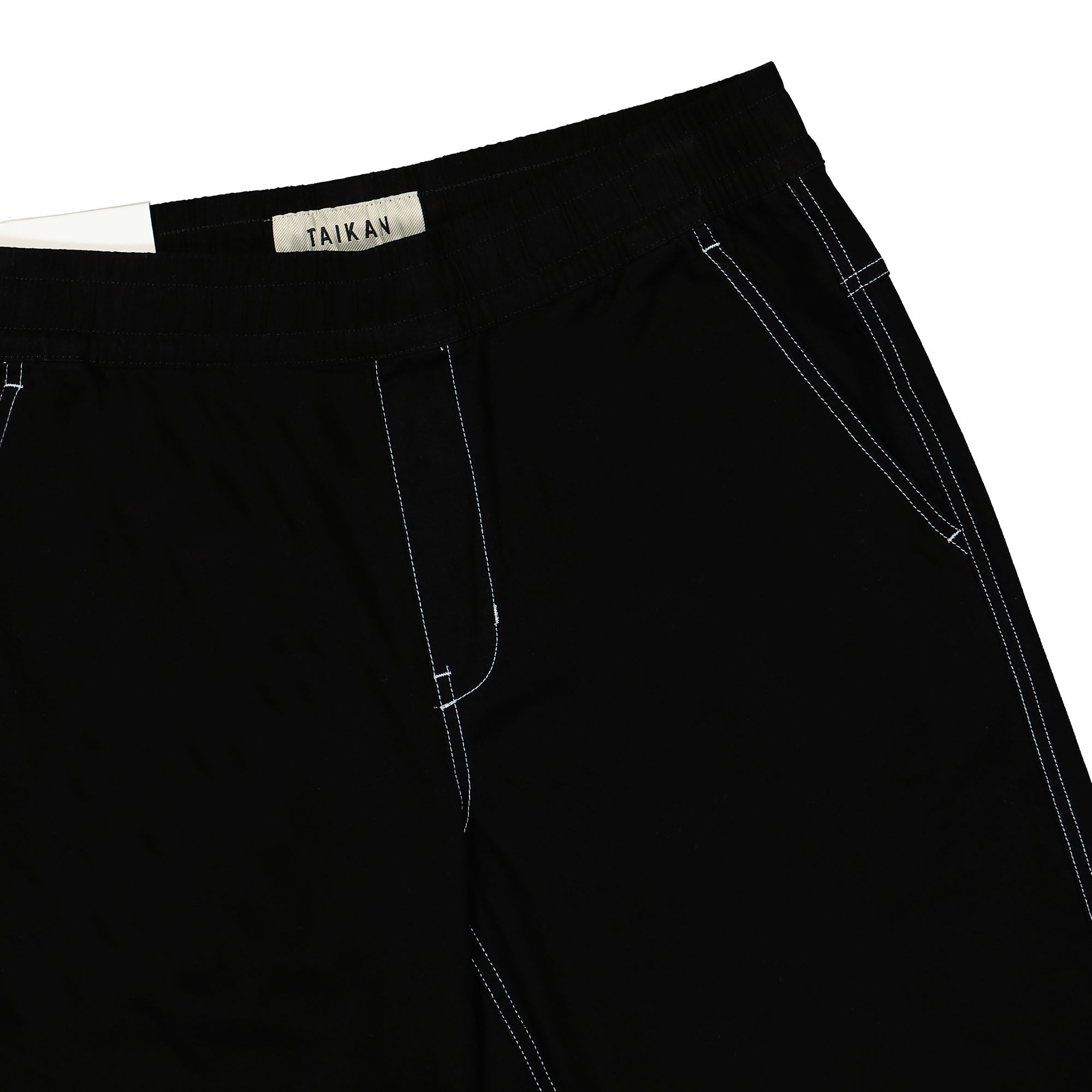 Taikan Carpenter Pant Black Contrast Stitch Casual Pants Detailfoto | Overkill