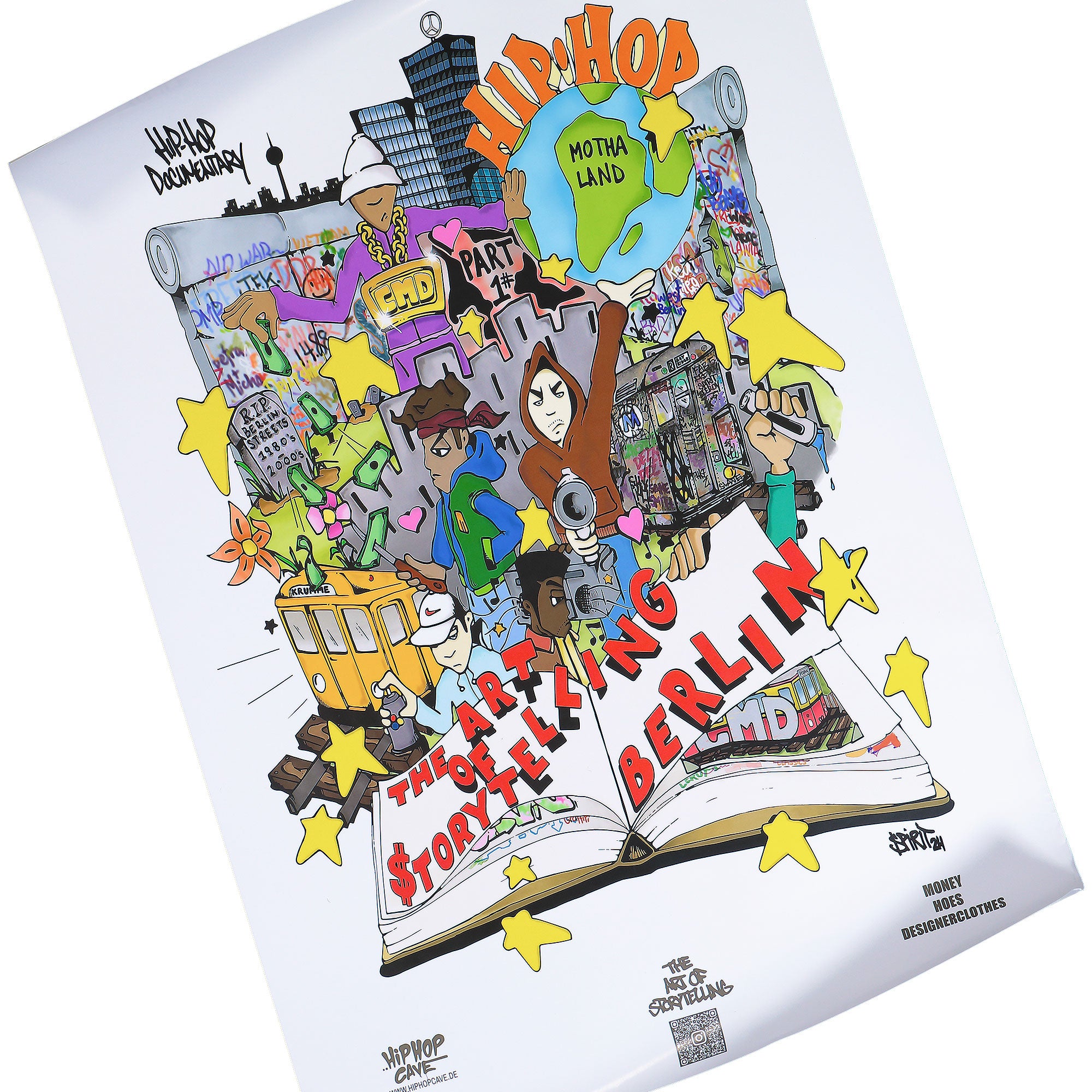 The Art Of Storytelling A1 Poster Multicolor Printed Poster TAOS-P#1-POS Close-up | Overkill