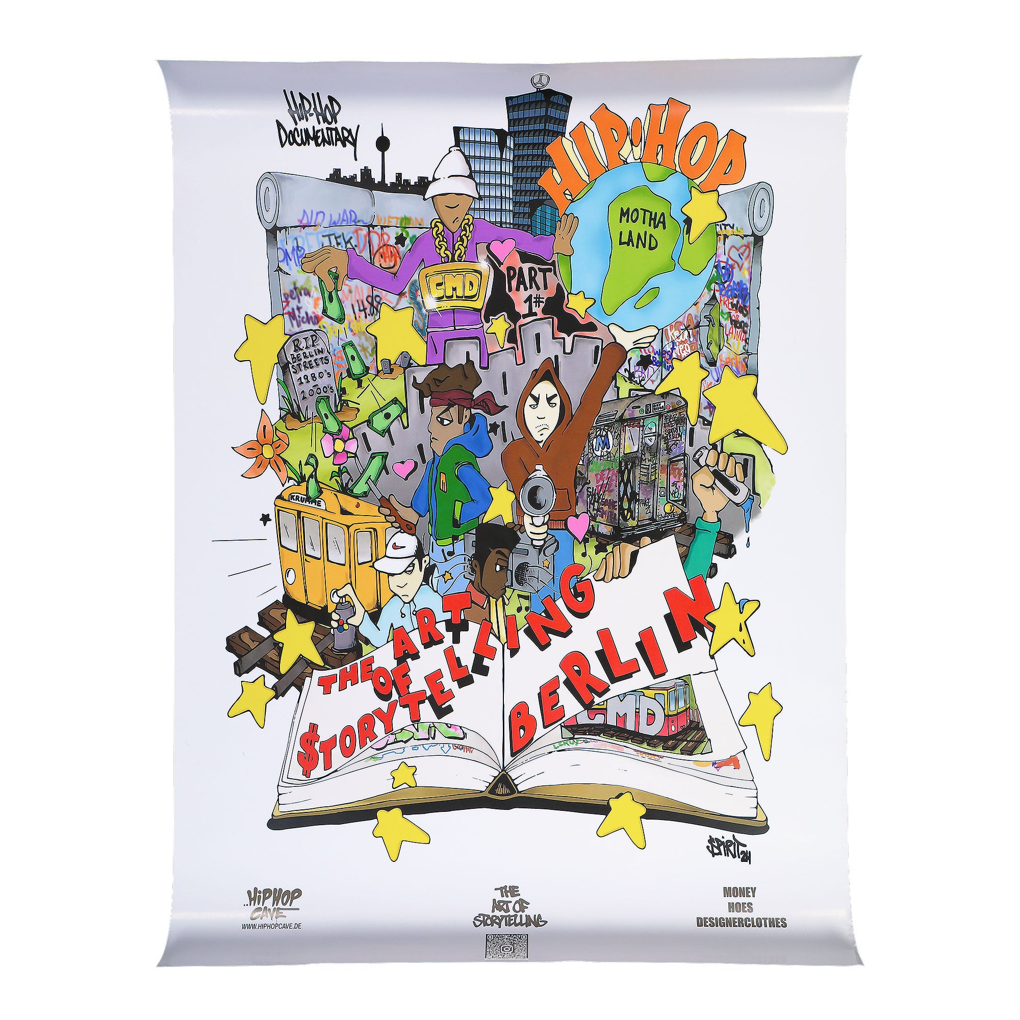 The Art Of Storytelling A1 Poster Multicolor Printed Poster TAOS-P#1-POS Detailfoto | Overkill