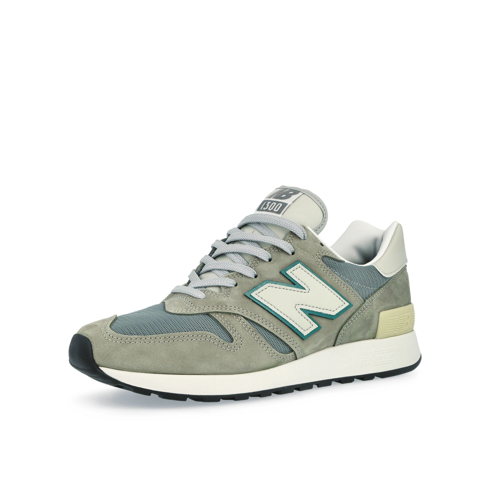 New Balance U1300JP Mirage Gray / Monument Low Top Sneakers Close Up | Overkill