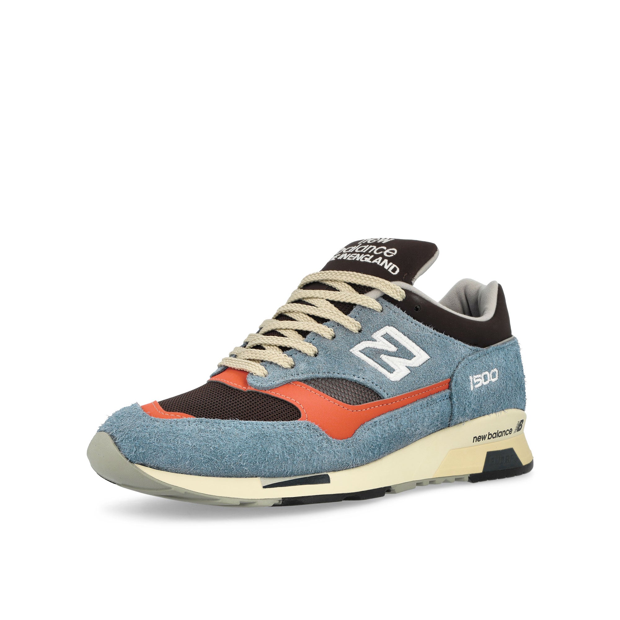 New Balance U1500BBO Dusty Blue / Black Coffee / Burnt Sienna / Alloy Low Top Sneakers Close Up | Overkill
