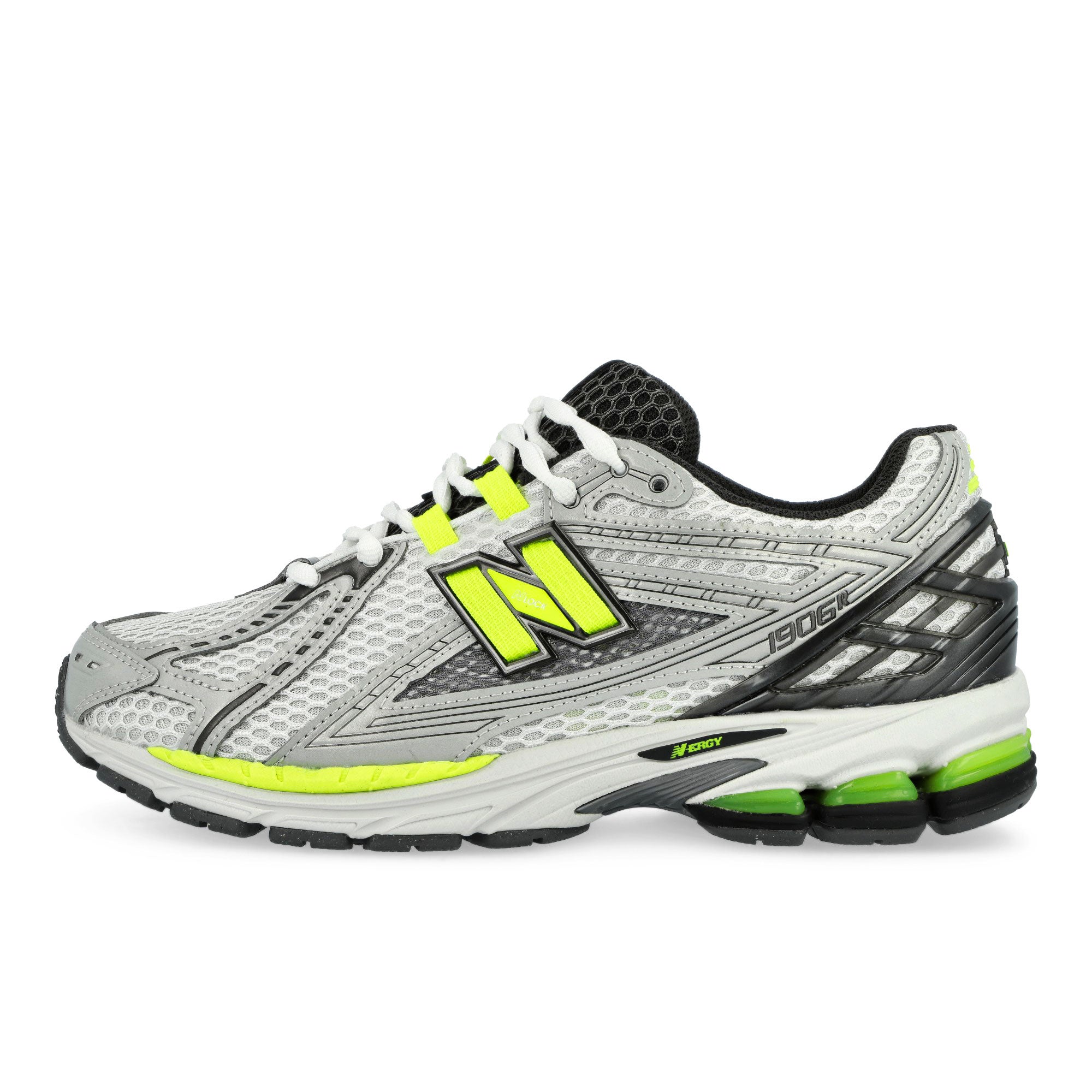 New Balance U190652H Light Silver Metallic / Alkaline Green Low Top Sneakers U190652H | Overkill