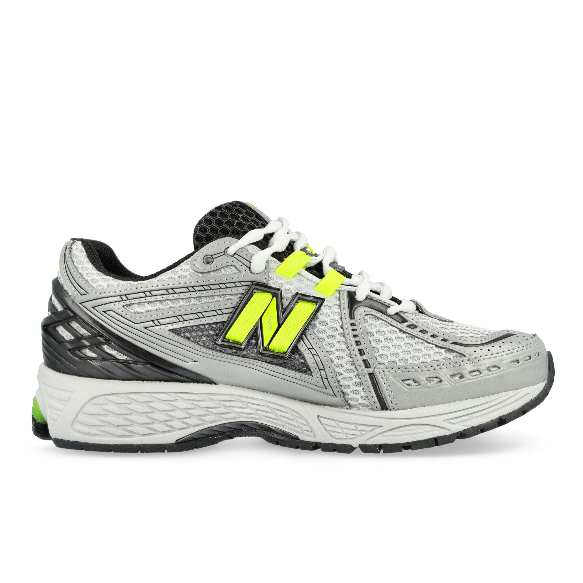 New Balance U190652H Light Silver Metallic / Alkaline Green Low Top Sneakers U190652H Silhouette | Overkill