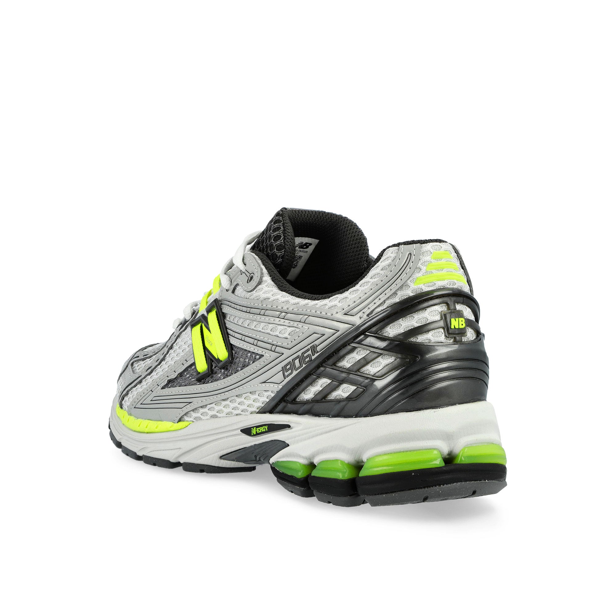 New Balance U190652H Light Silver Metallic / Alkaline Green Low Top Sneakers U190652H Material | Overkill