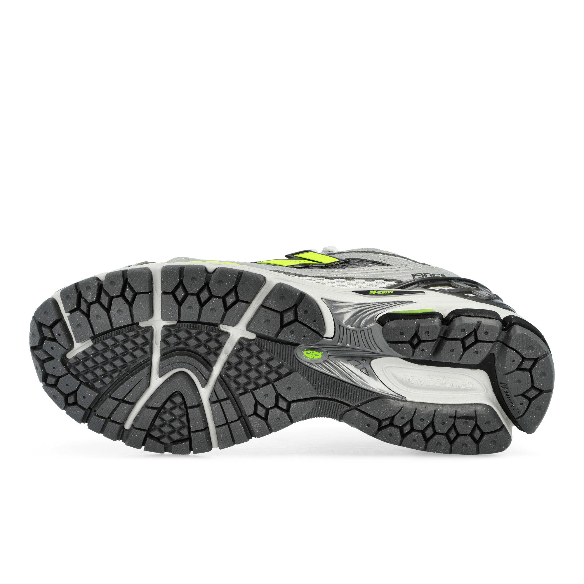 New Balance U190652H Light Silver Metallic / Alkaline Green Low Top Sneakers U190652H Detail View 1 | Overkill