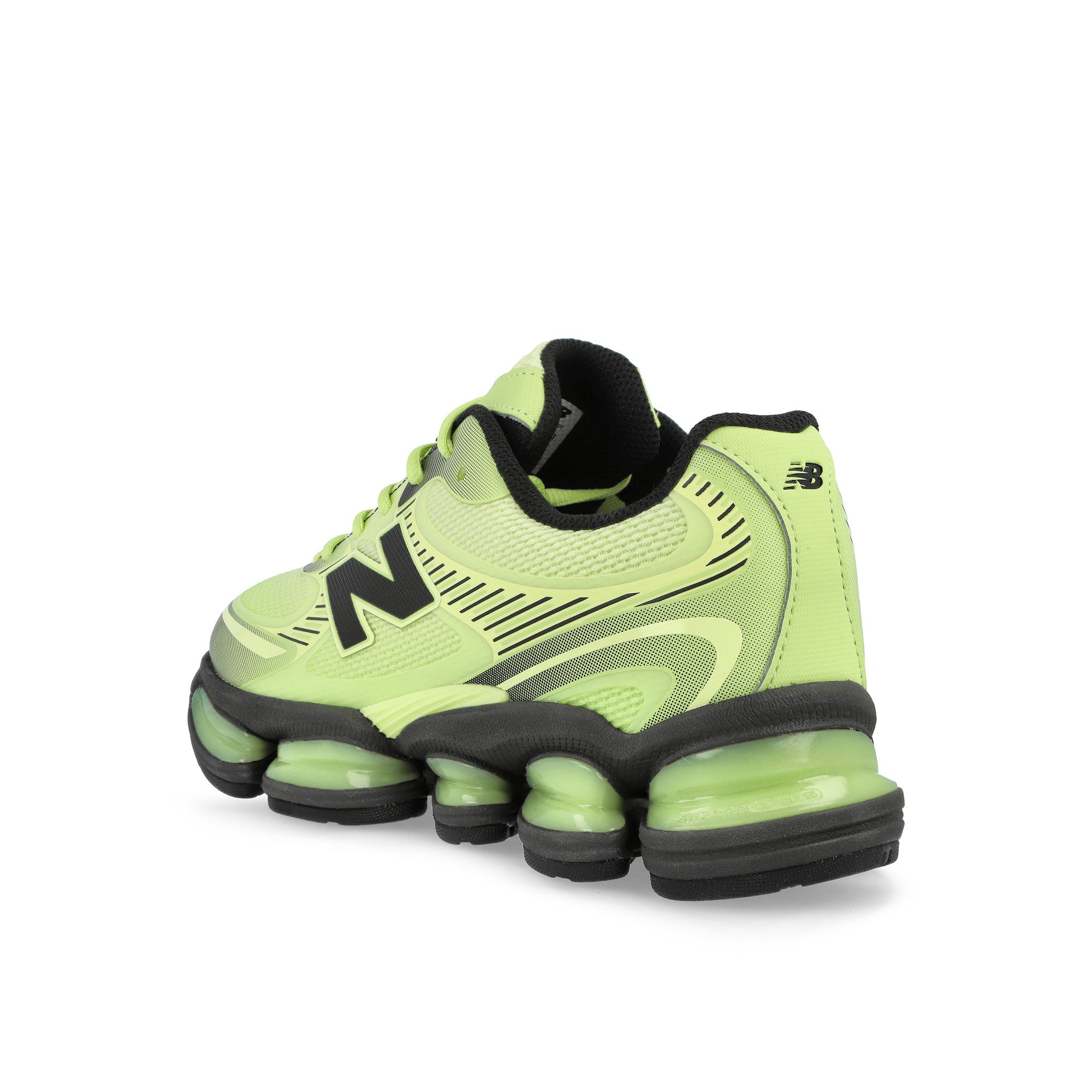 New Balance U2000858 Limelight / Black Low Top Sneakers U2000858 Material | Overkill