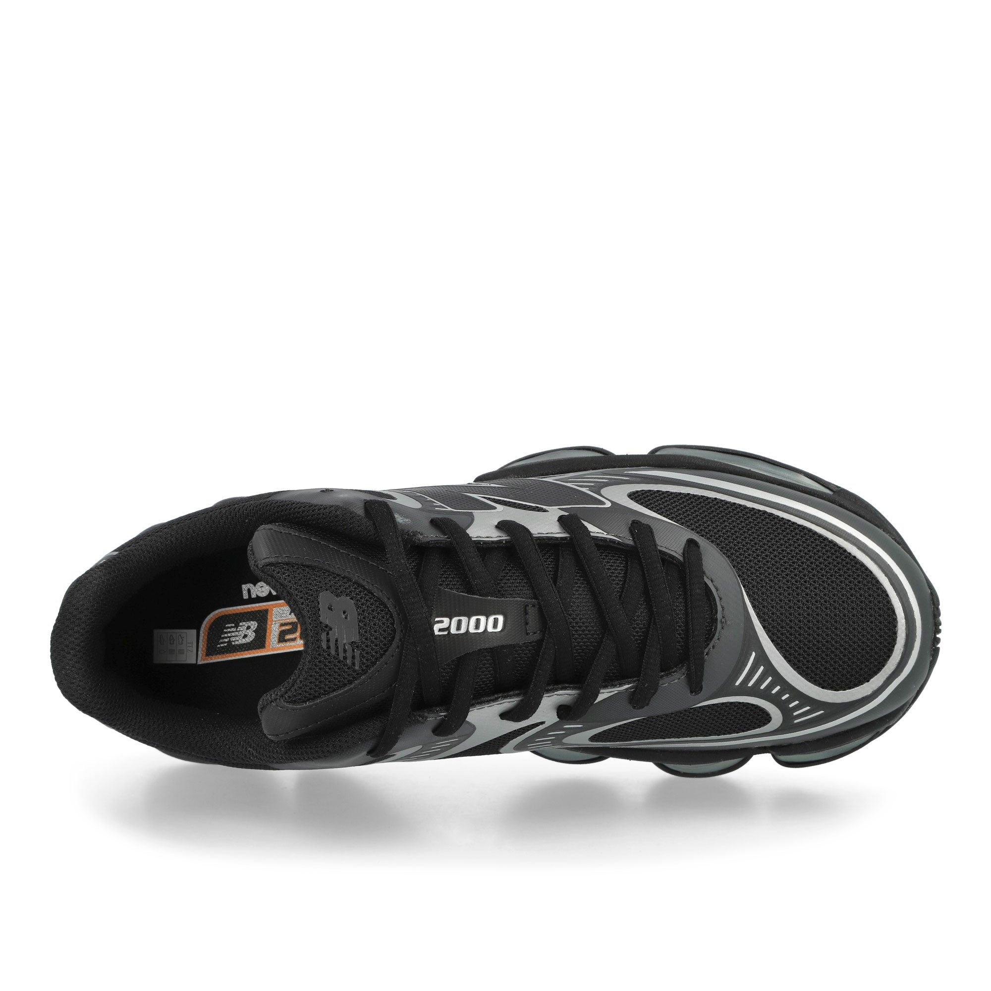 New Balance U20008LL Black / Silver Metallic Low Top Sneakers U20008LL Detailfoto | Overkill