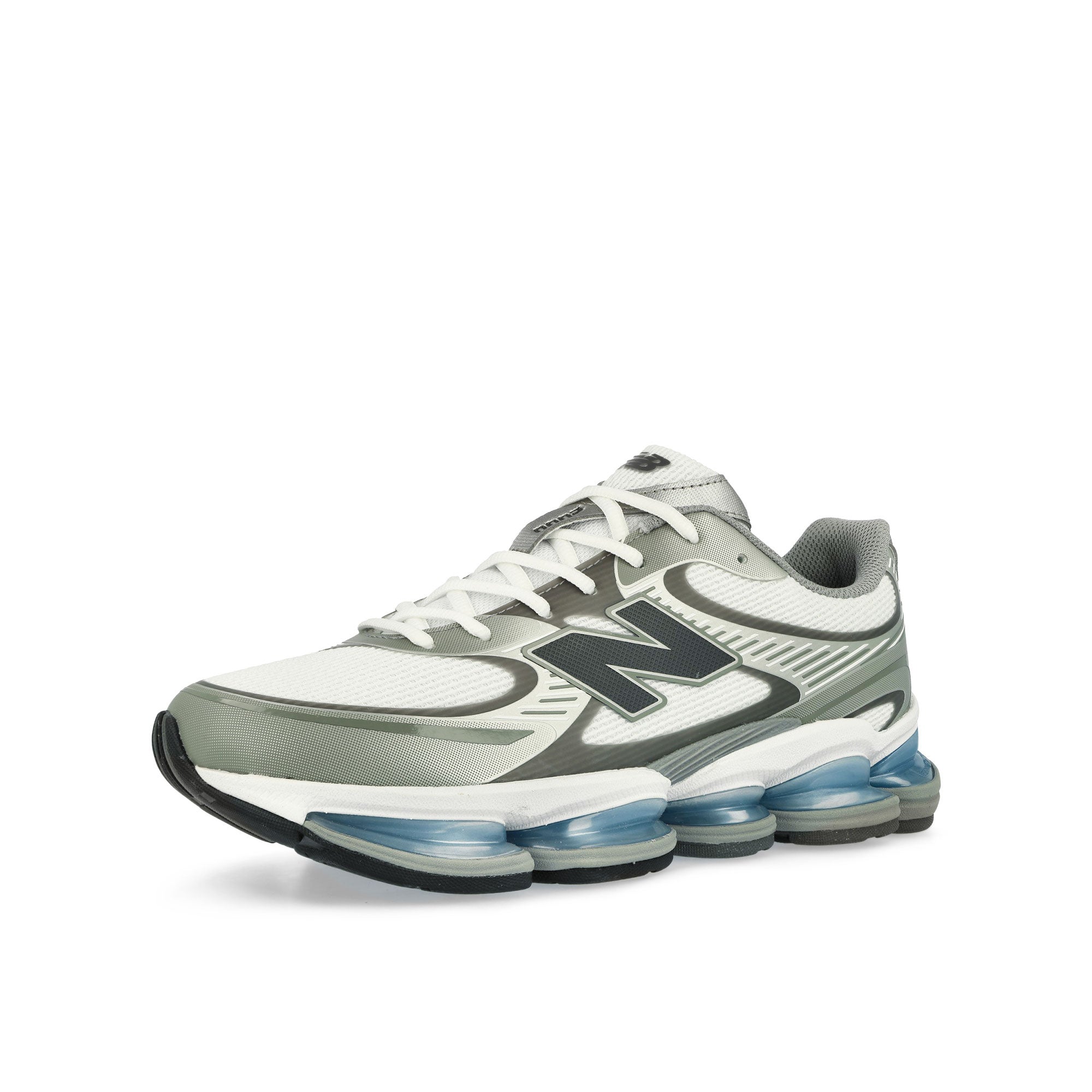 New Balance U2000AA White / Silver Metallic / Castlerock Low Top Sneaker U2000AA Close-up | Overkill