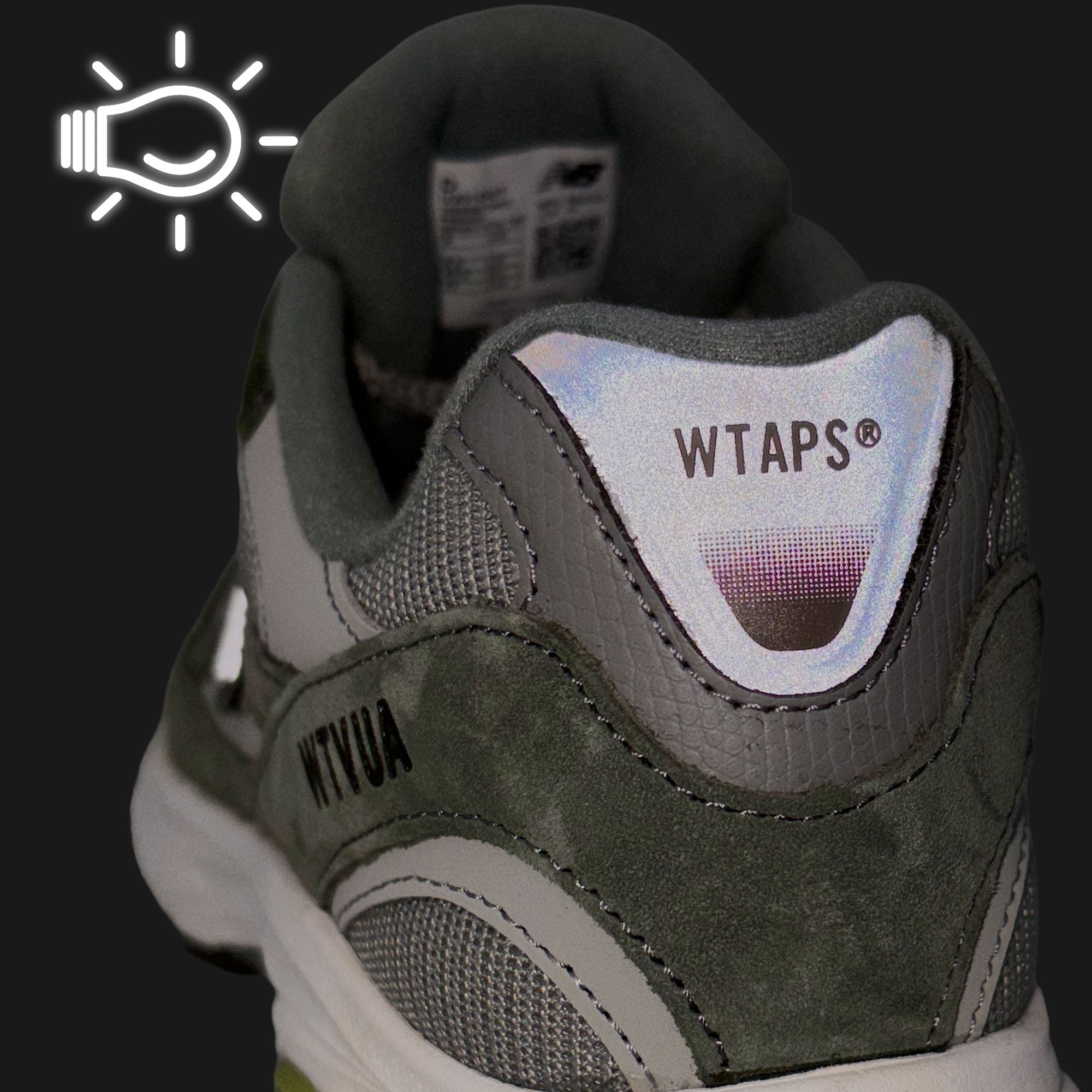 New Balance Abzorb 2010 Agave Green Low Top Sneakers U2010WT Detail View 3 | Overkill