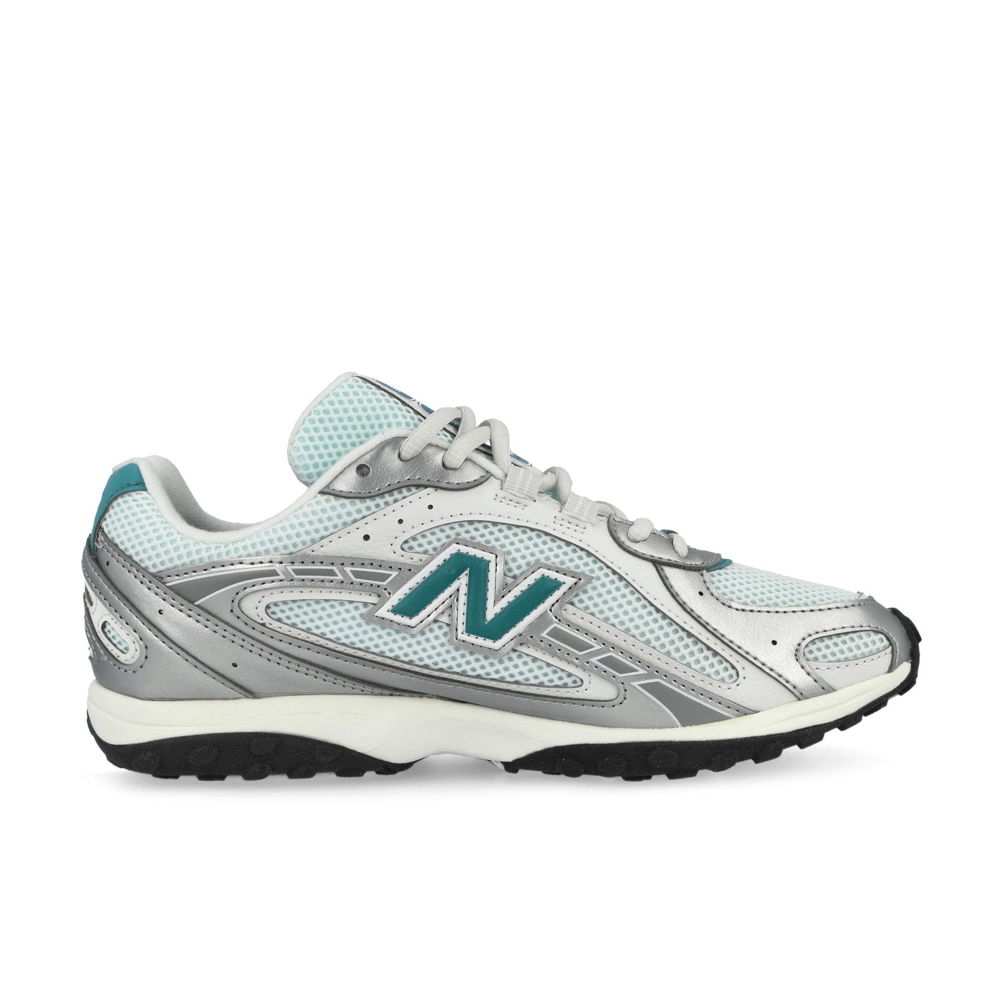 New Balance U204L7A8 Light Silver Metallic Low Top Sneakers U204L7A8 Silhouette | Overkill