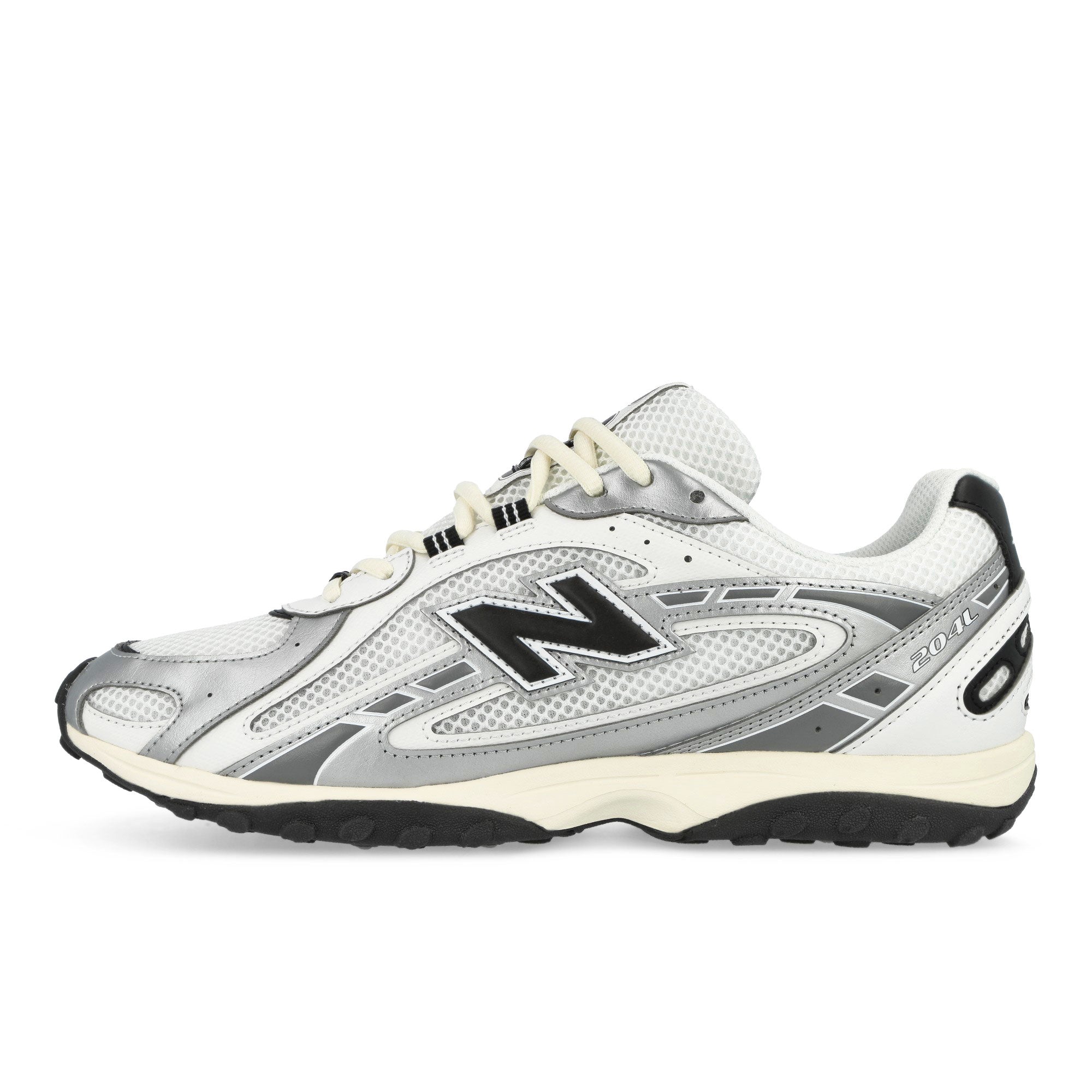 New Balance U204LSWD Silver Metallic / Black Low Top Sneakers U204LSWD | Overkill