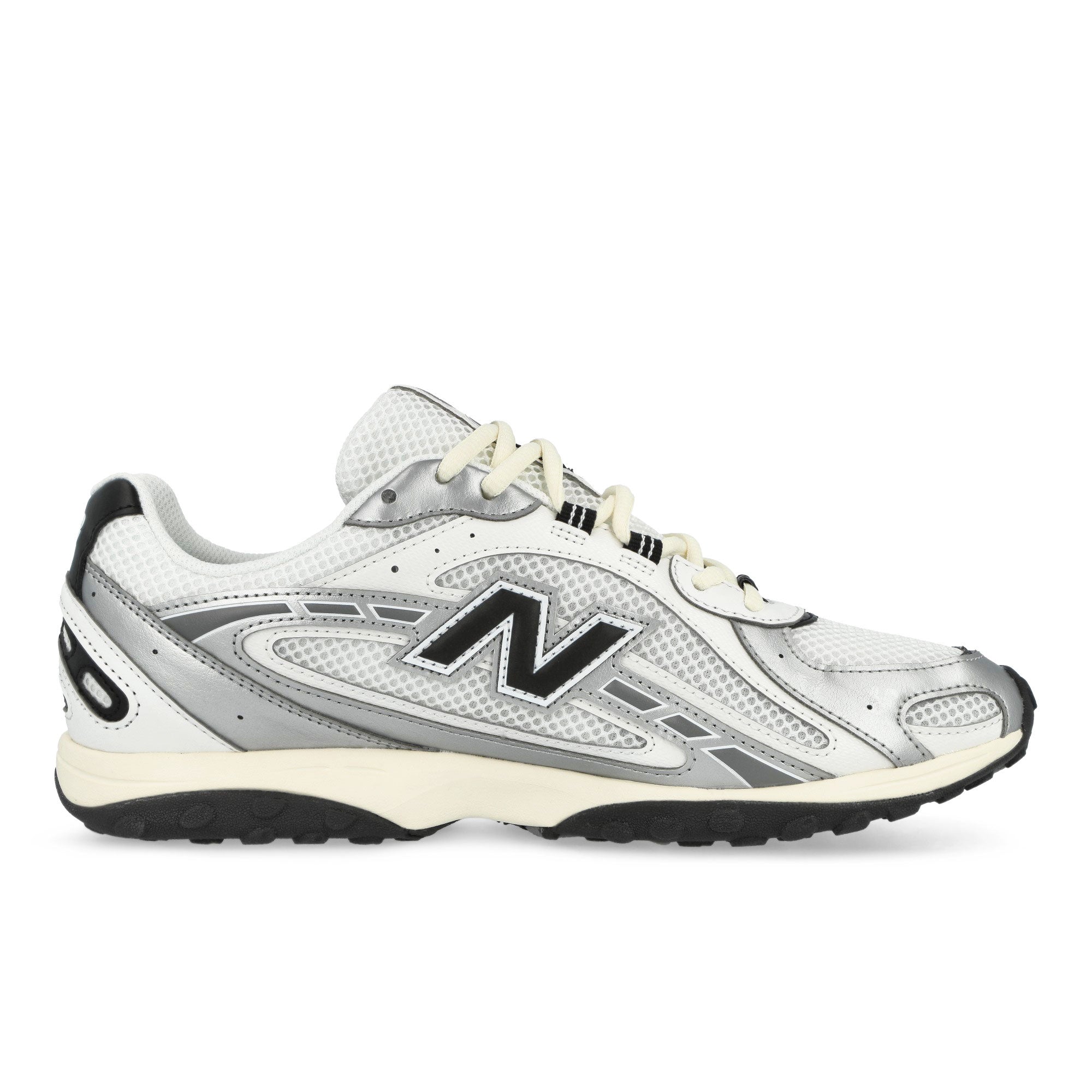 New Balance U204LSWD Silver Metallic / Black Low Top Sneakers U204LSWD Silhouette | Overkill