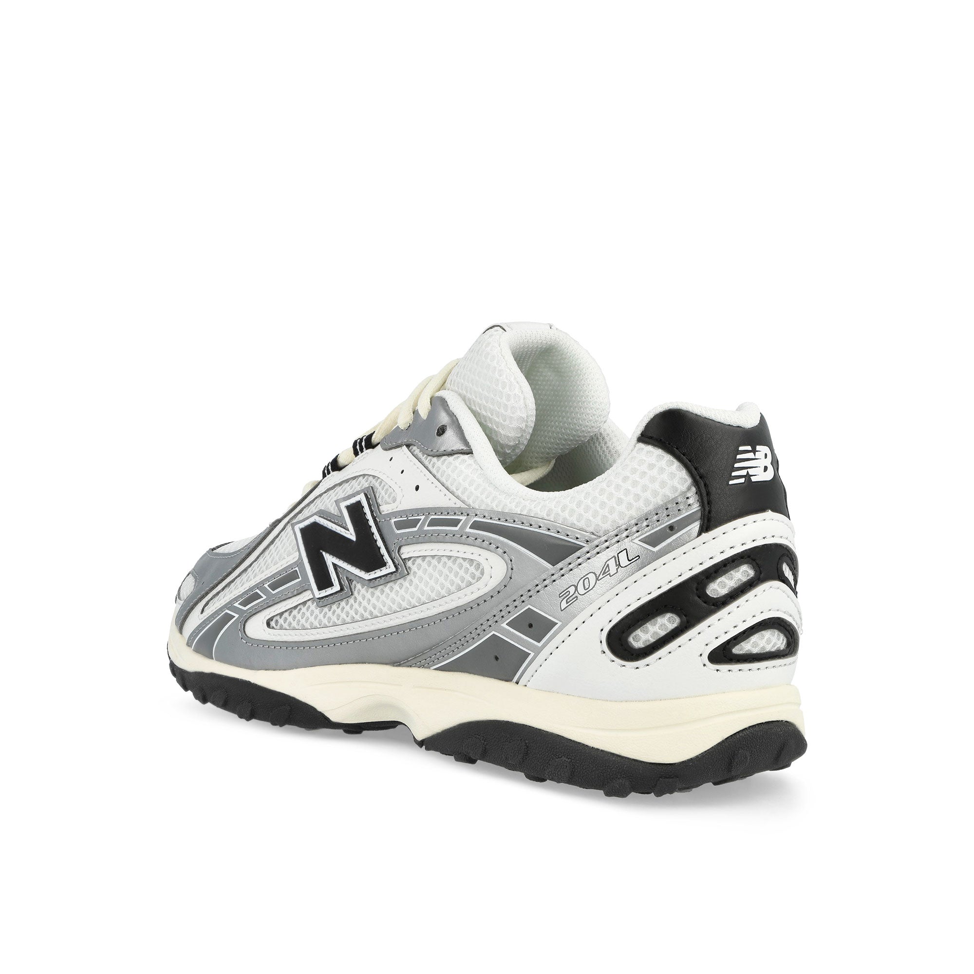 New Balance U204LSWD Silver Metallic / Black Low Top Sneakers U204LSWD Material | Overkill